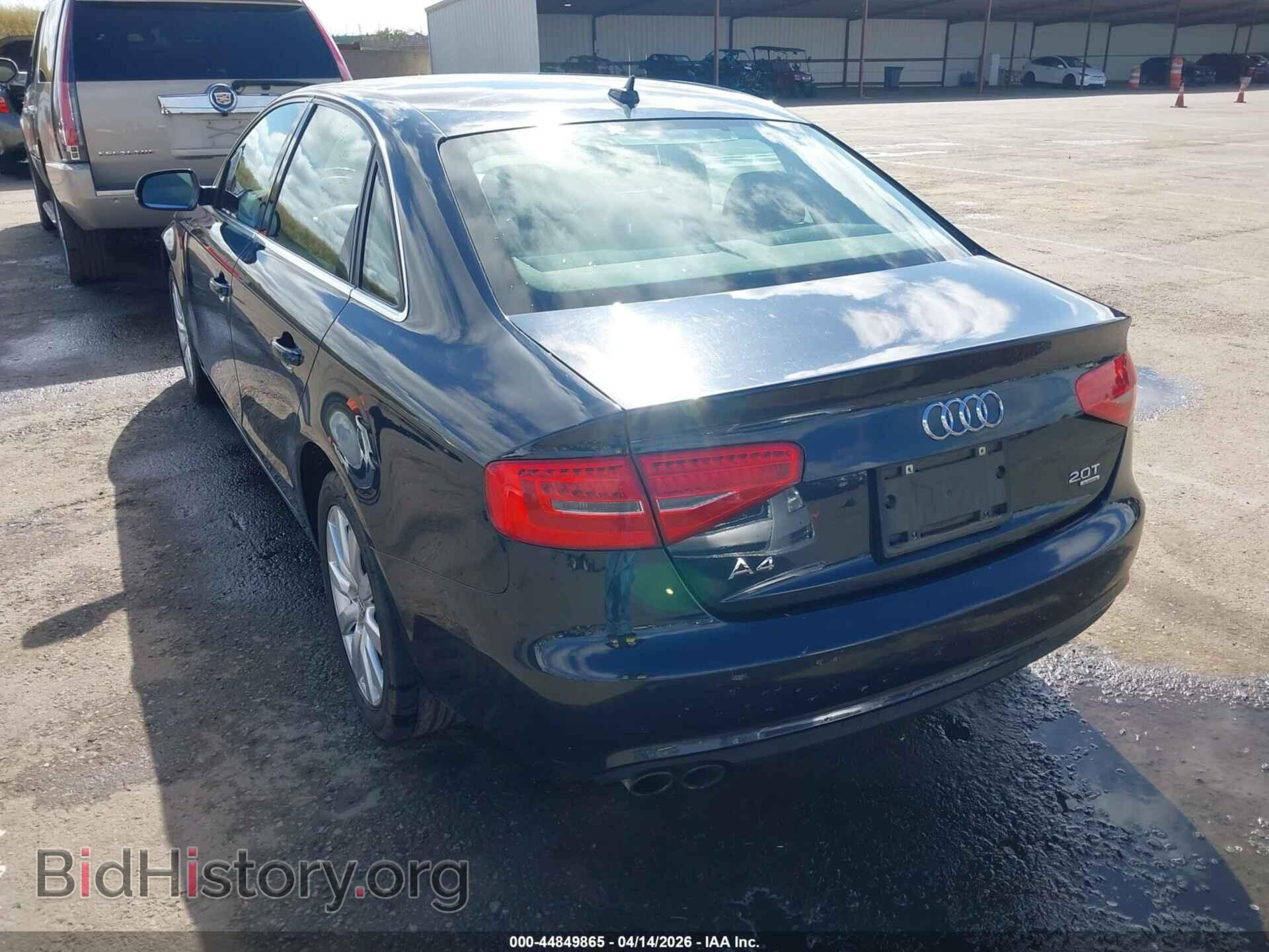 2013 AUDI A4 - VIN: WAUBFAFLXDN003802 - Фото 3