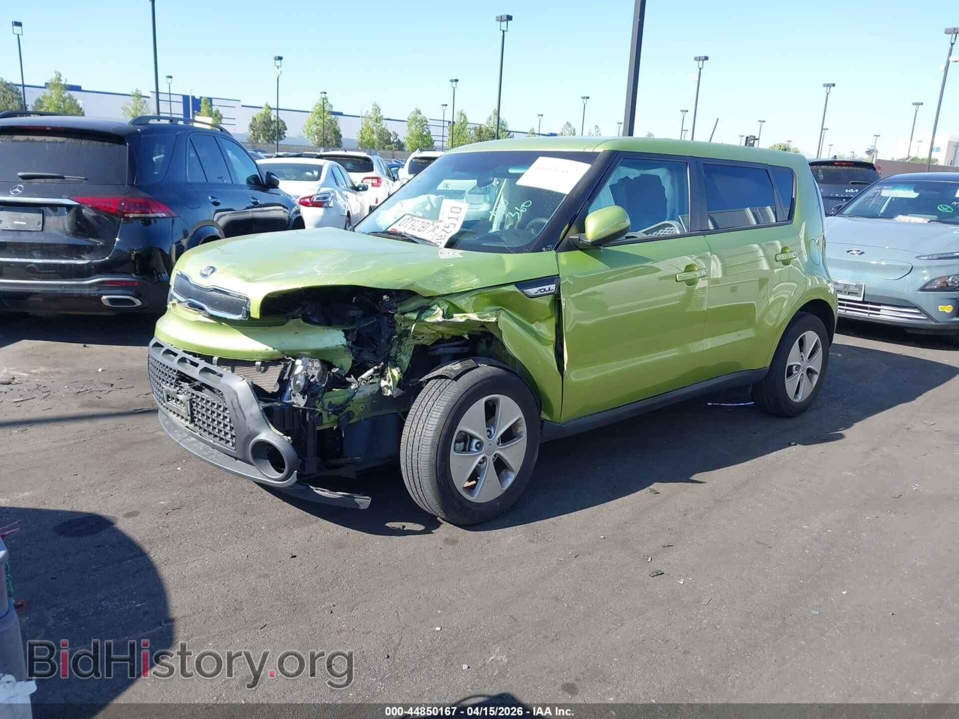 2015 KIA SOUL - VIN: KNDJN2A25F7767442 - Фото 2