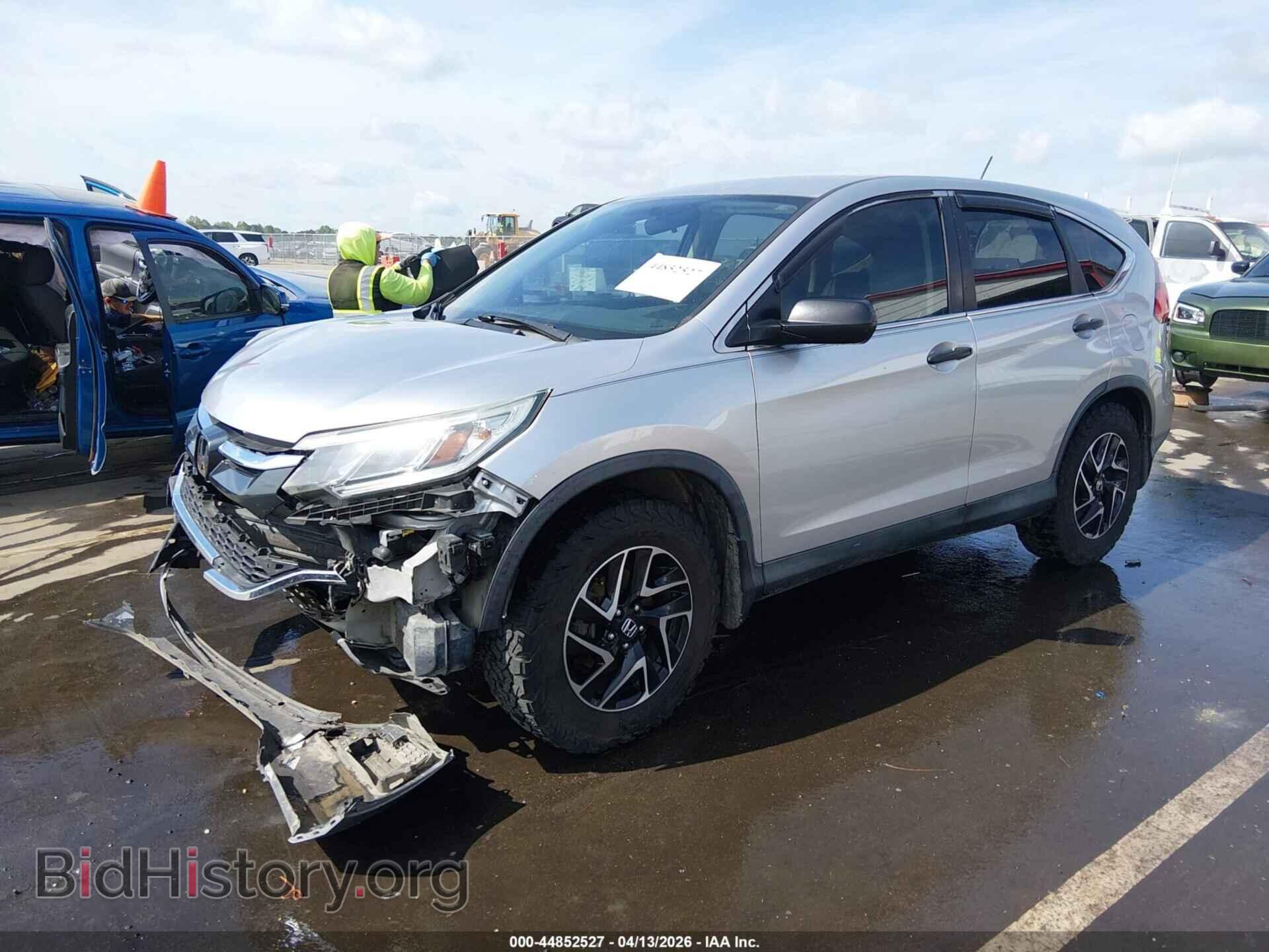 2016 HONDA CR-V - VIN: 2HKRM4H41GH697105 - Фото 2