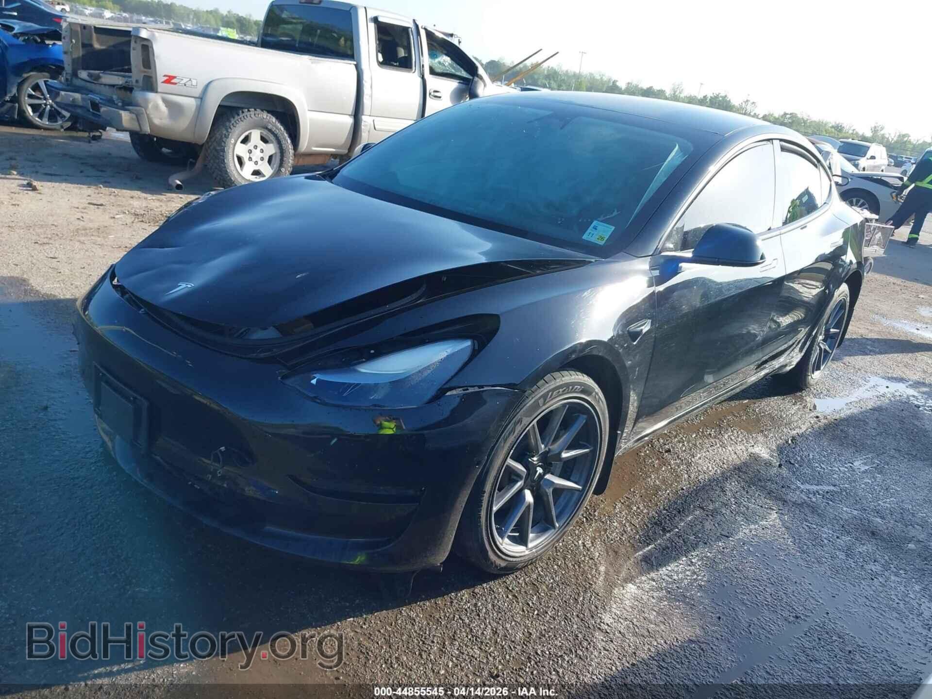 2022 TESLA MODEL 3 - VIN: 5YJ3E1EB4NF186455 - Фото 2