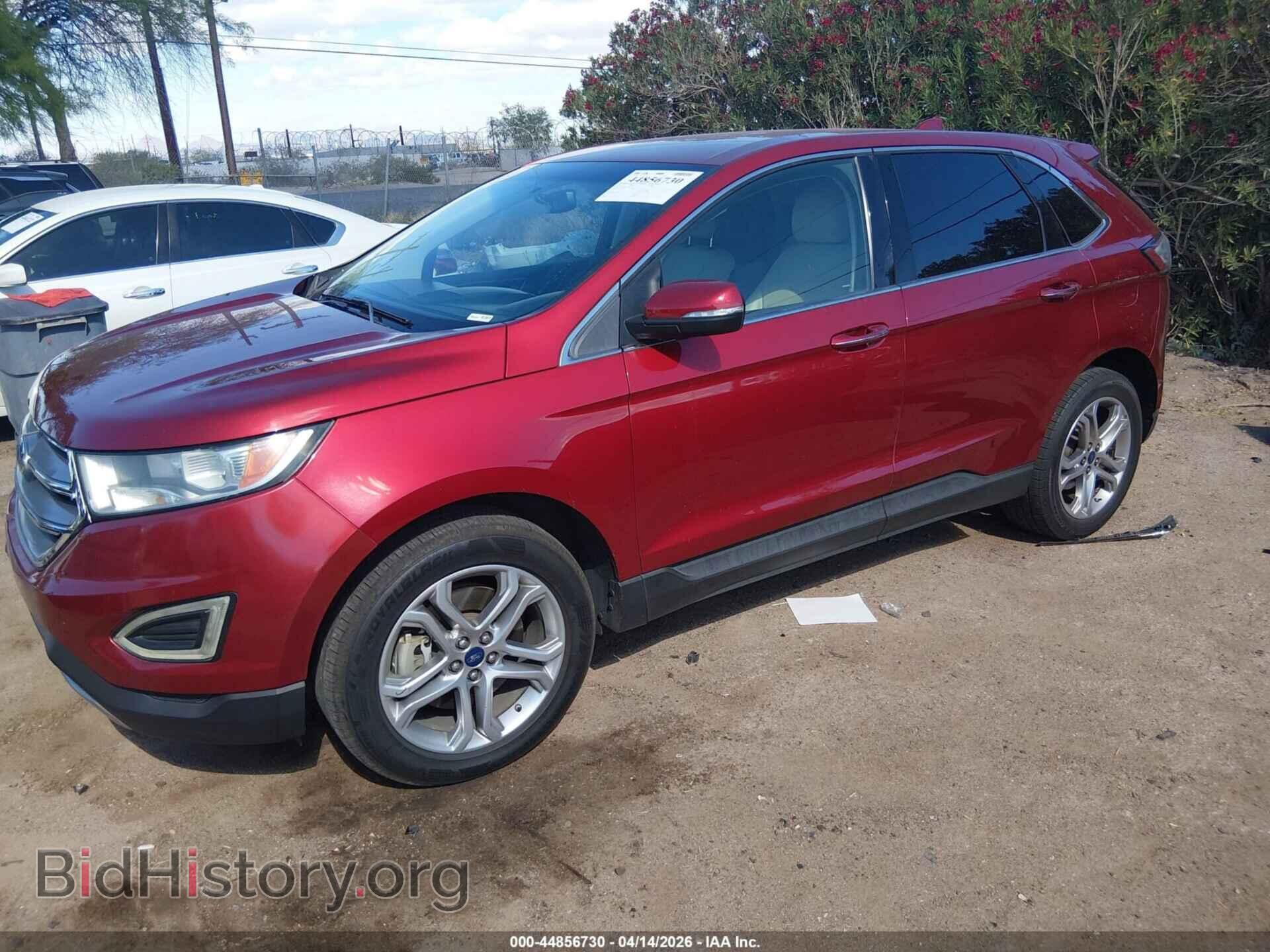 2017 FORD EDGE - VIN: 2FMPK4K93HBB91351 - Фото 2