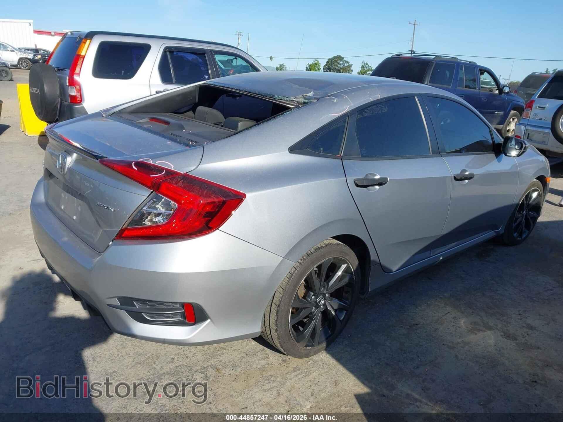 2019 HONDA CIVIC - VIN: 2HGFC2F87KH516270 - Фото 4