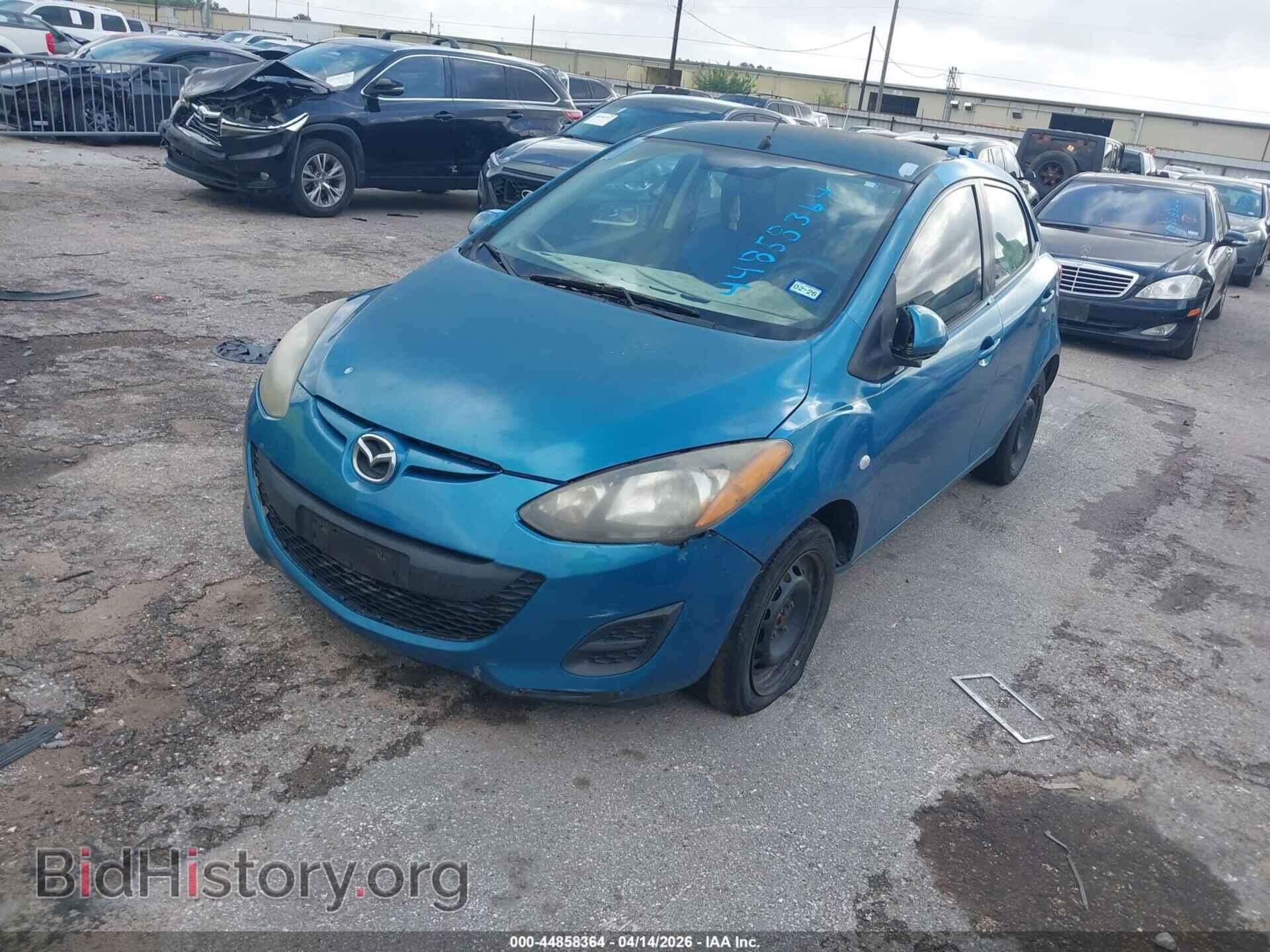 2012 MAZDA MAZDA2 - VIN: JM1DE1KY0C0142753 - Фото 2