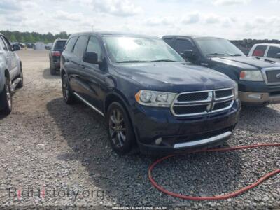 2013 Dodge DURANGO SXT, dark blue — VIN 1C4RDJAG8DC584987, IAAI