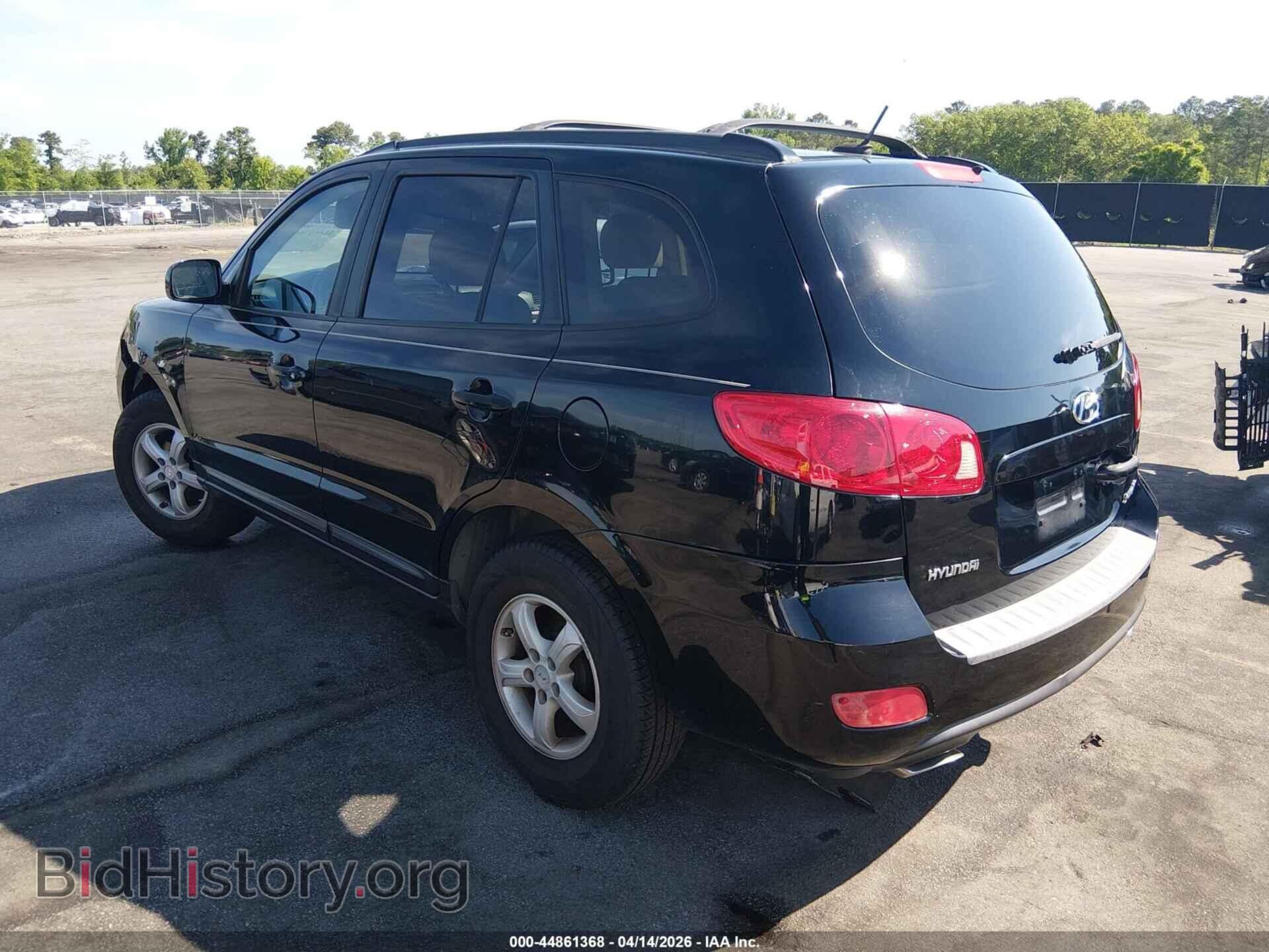 2007 HYUNDAI SANTA FE - VIN: 5NMSG13D67H092993 - Фото 3