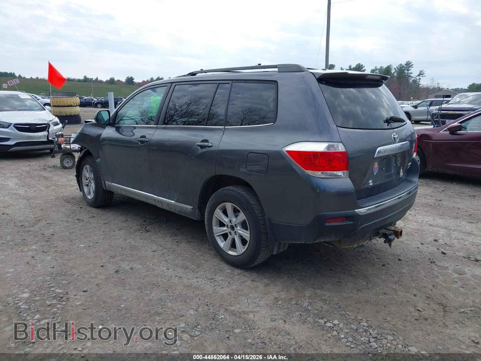 2012 TOYOTA HIGHLANDER - VIN: 5TDBK3EH7CS156542 - Фото 3