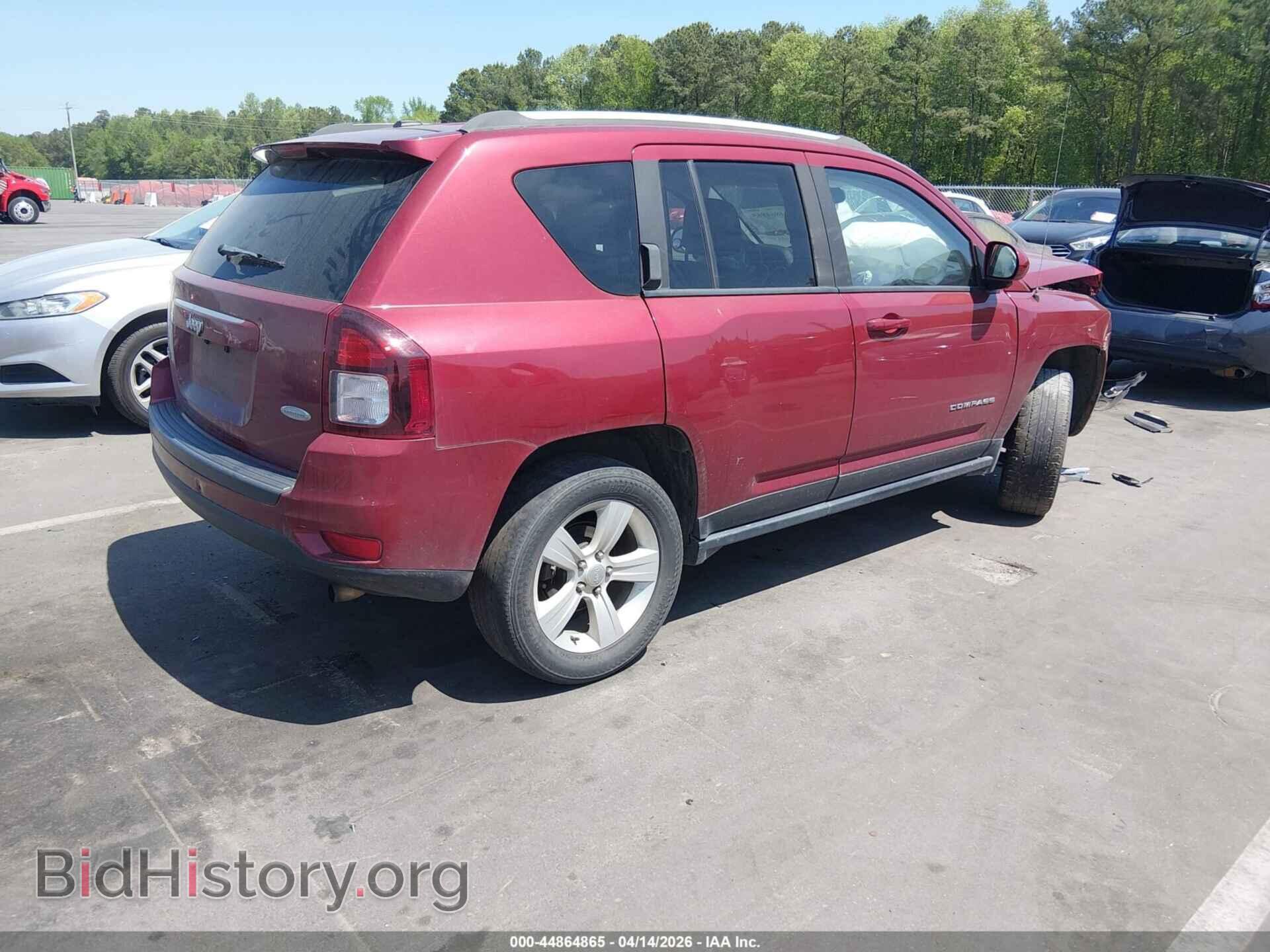 2016 JEEP COMPASS - VIN: 1C4NJDEB3GD781622 - Фото 4
