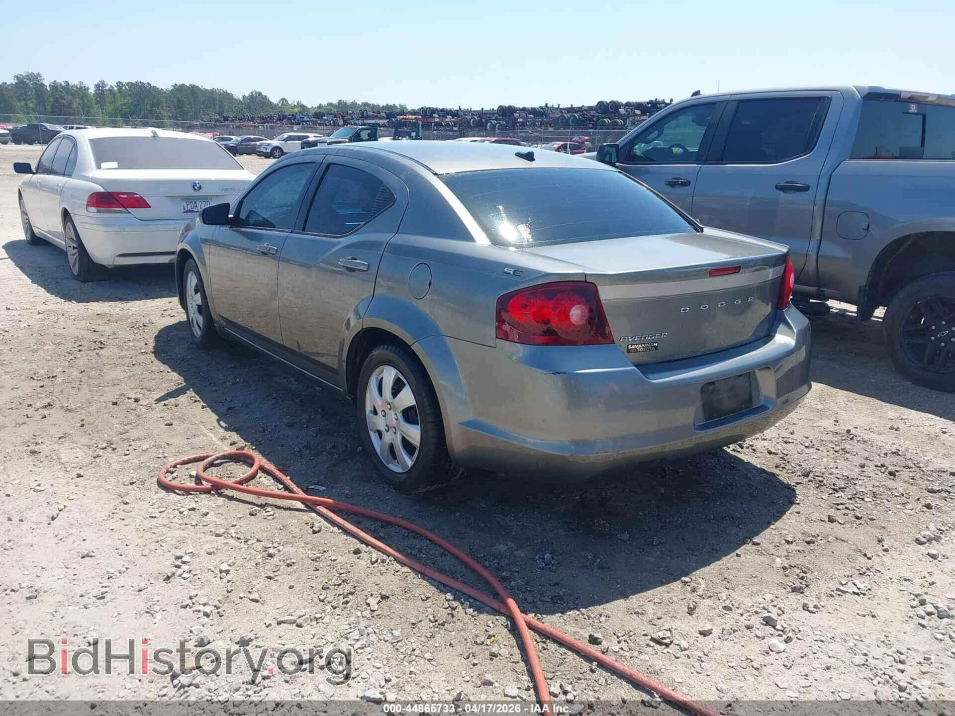 2013 DODGE AVENGER - VIN: 1C3CDZAB1DN700791 - Фото 3