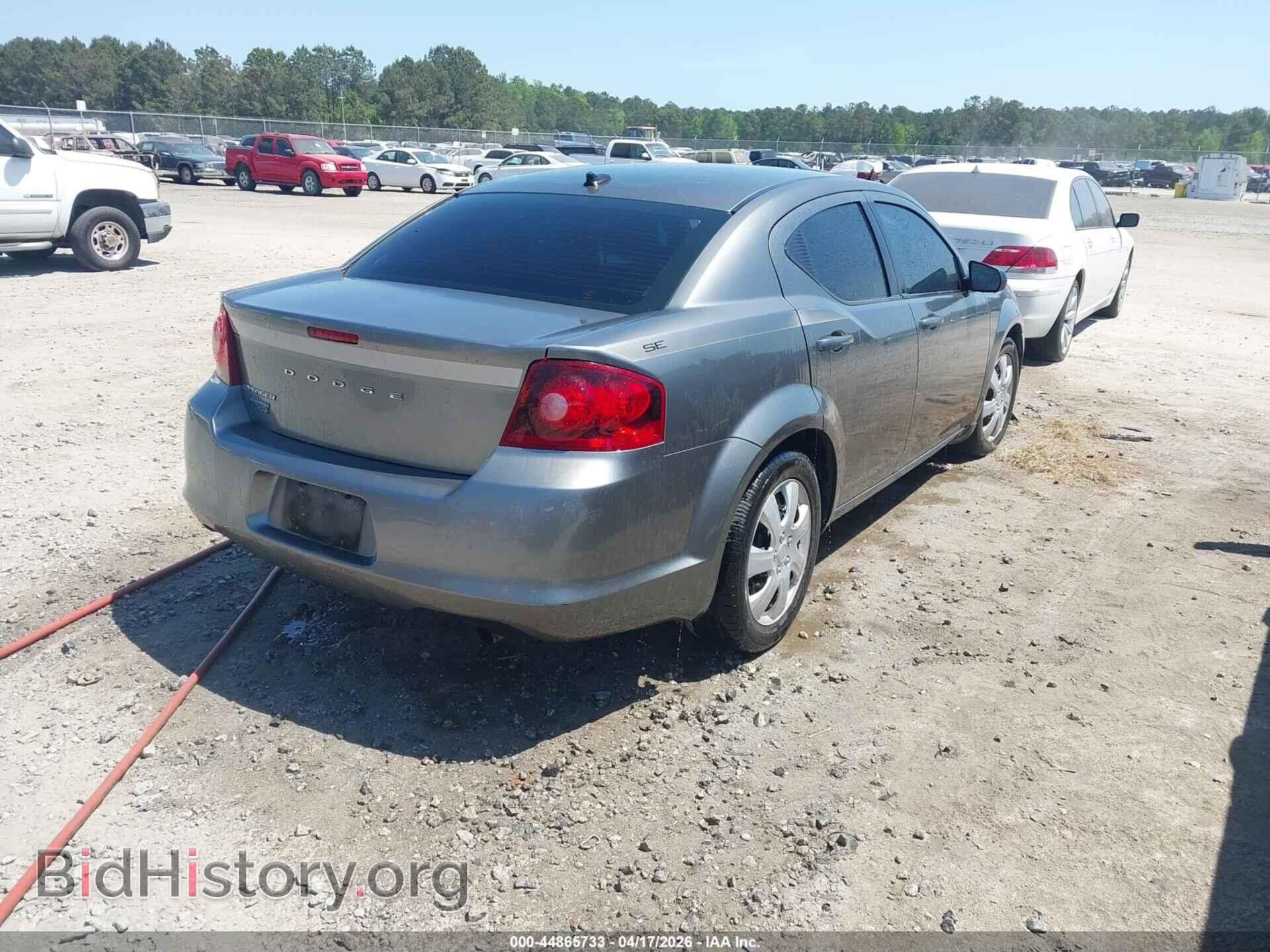 2013 DODGE AVENGER - VIN: 1C3CDZAB1DN700791 - Фото 4