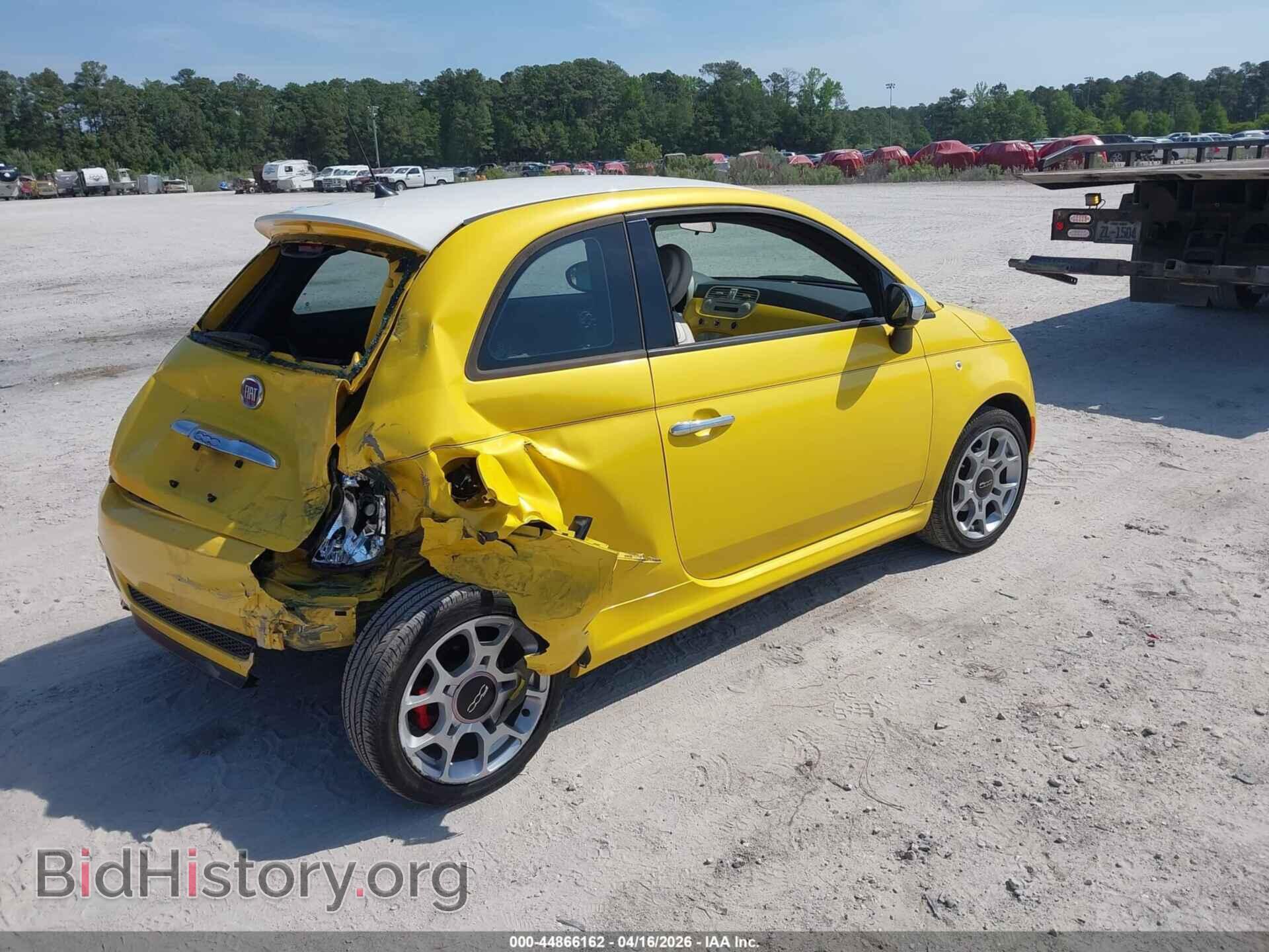 2015 FIAT 500 - VIN: 3C3CFFBR4FT636771 - Фото 4
