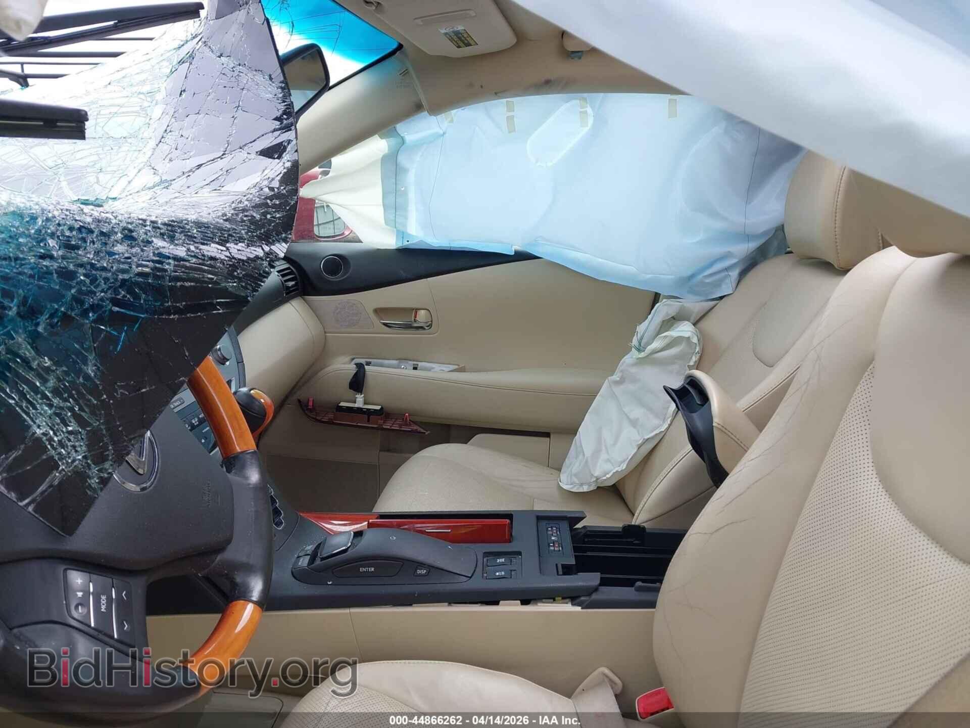 2010 LEXUS RX 350 - VIN: 2T2BK1BA4AC044388 - Фото 5