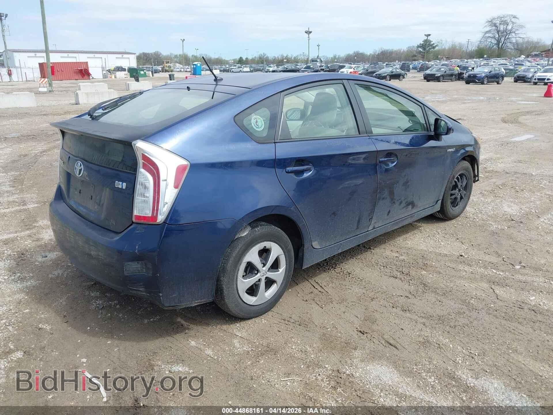 2012 TOYOTA PRIUS - VIN: JTDKN3DUXC1548434 - Фото 4