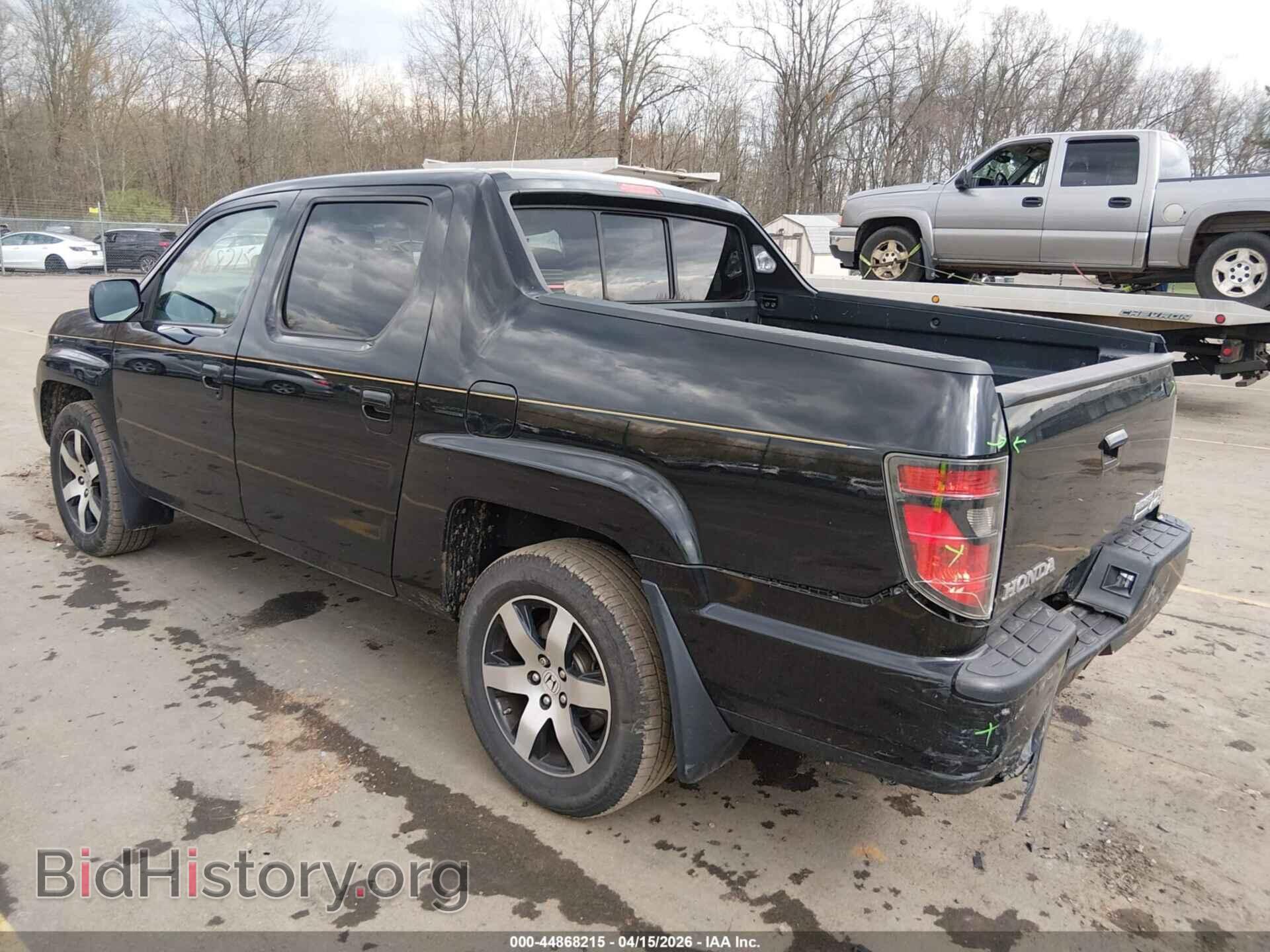 2014 HONDA RIDGELINE - VIN: 5FPYK1F64EB006379 - Фото 3