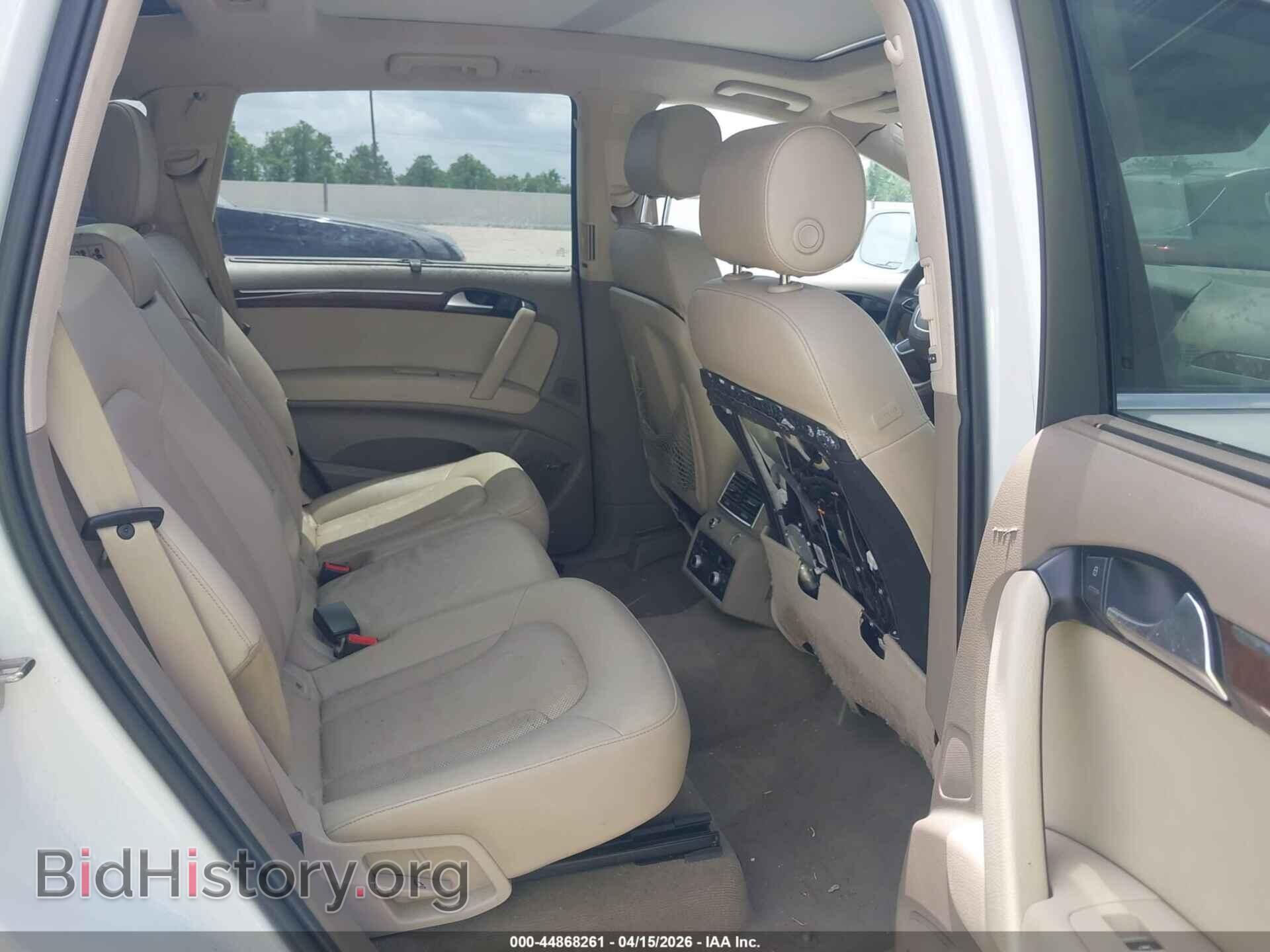 2012 AUDI Q7 - VIN: WA1DGAFE6CD008617 - Фото 8