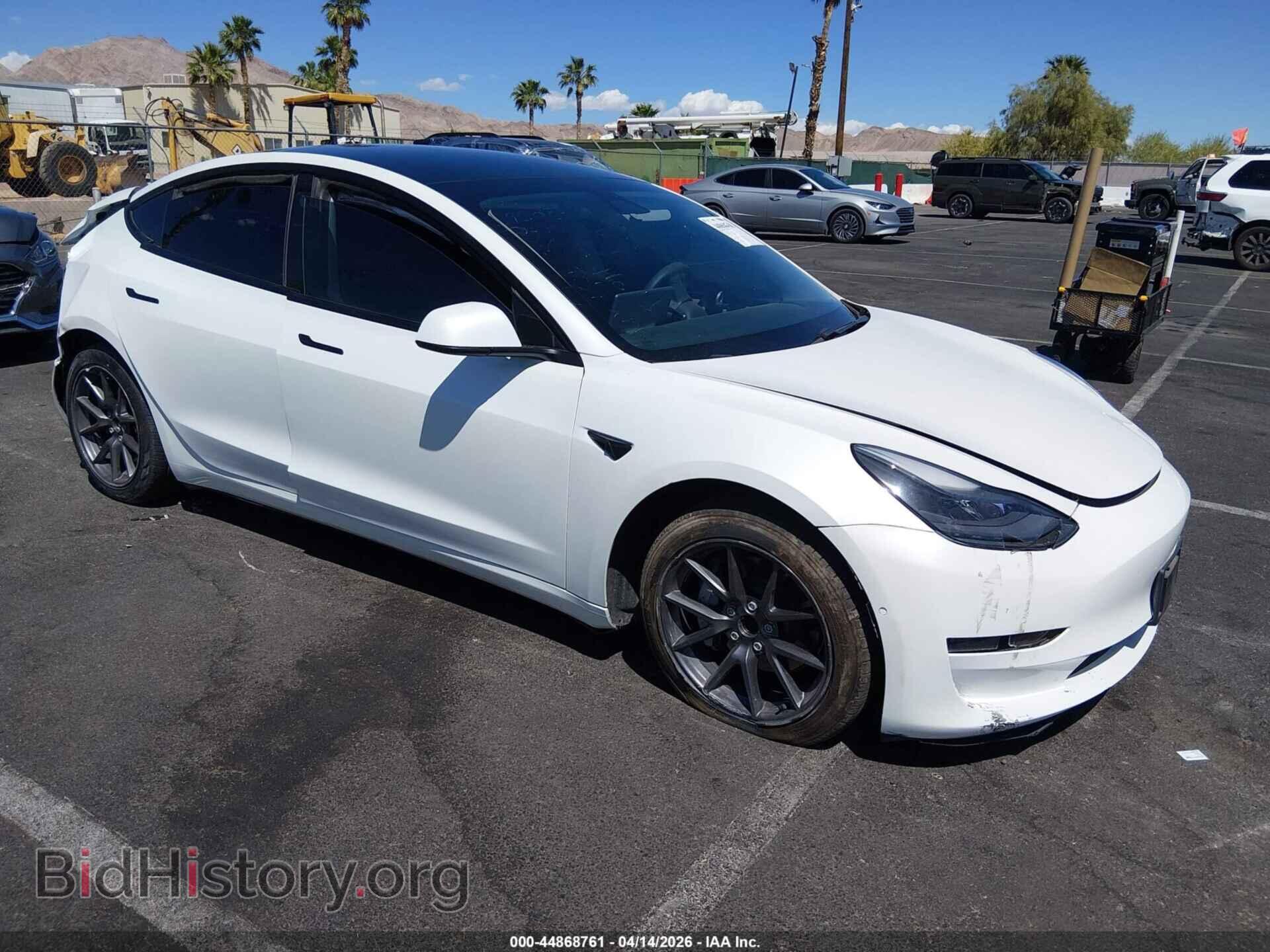 Photo 5YJ3E1EA4MF075667 - TESLA MODEL 3 2021