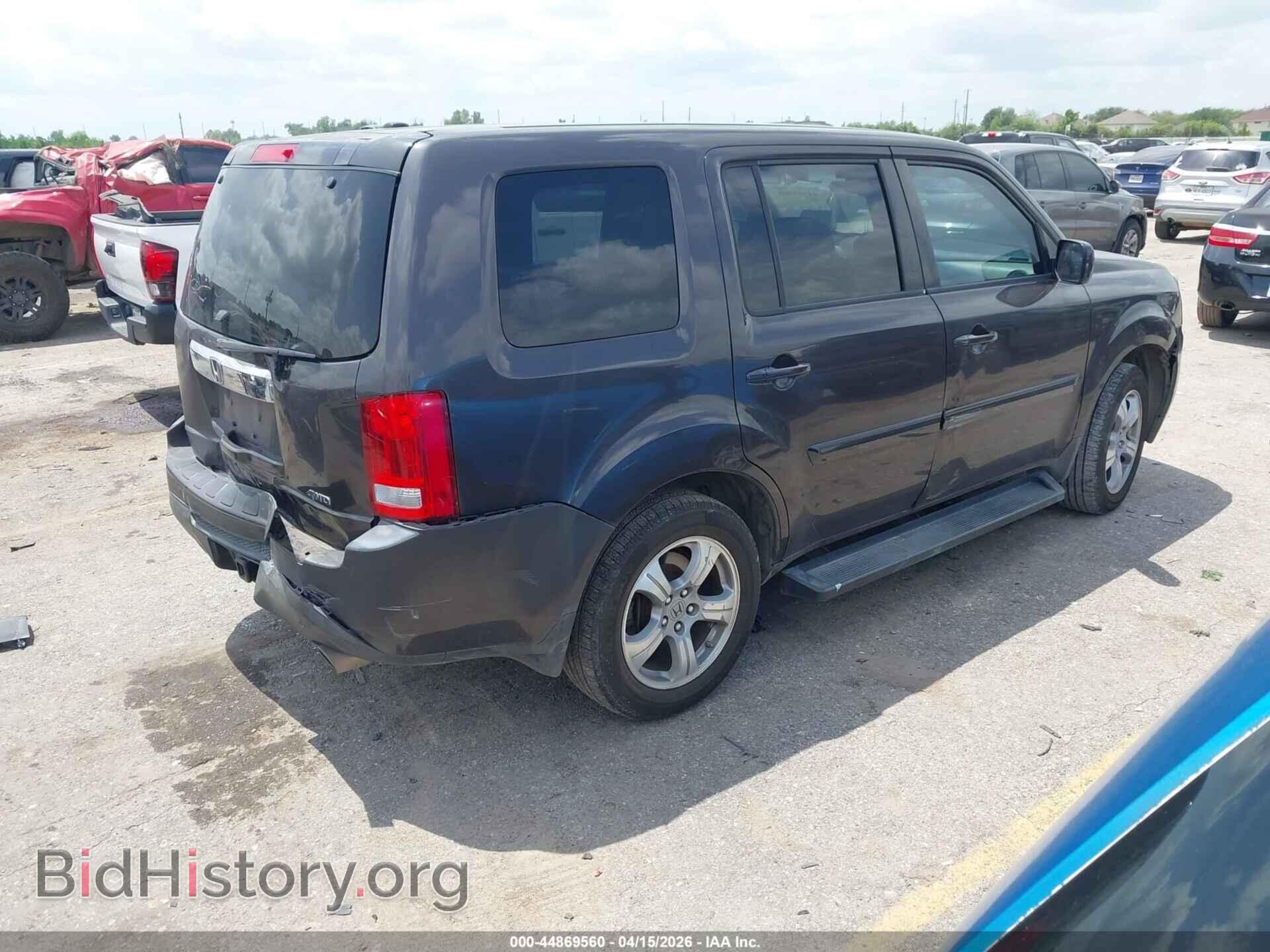 2012 HONDA PILOT - VIN: 5FNYF4H6XCB049097 - Фото 4
