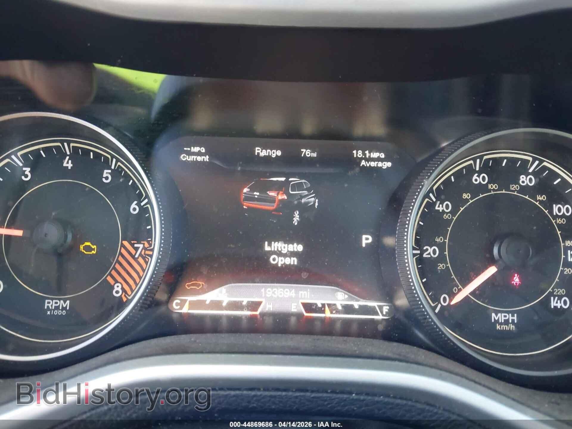 2014 JEEP CHEROKEE - VIN: 1C4PJMBS0EW309196 - Фото 7