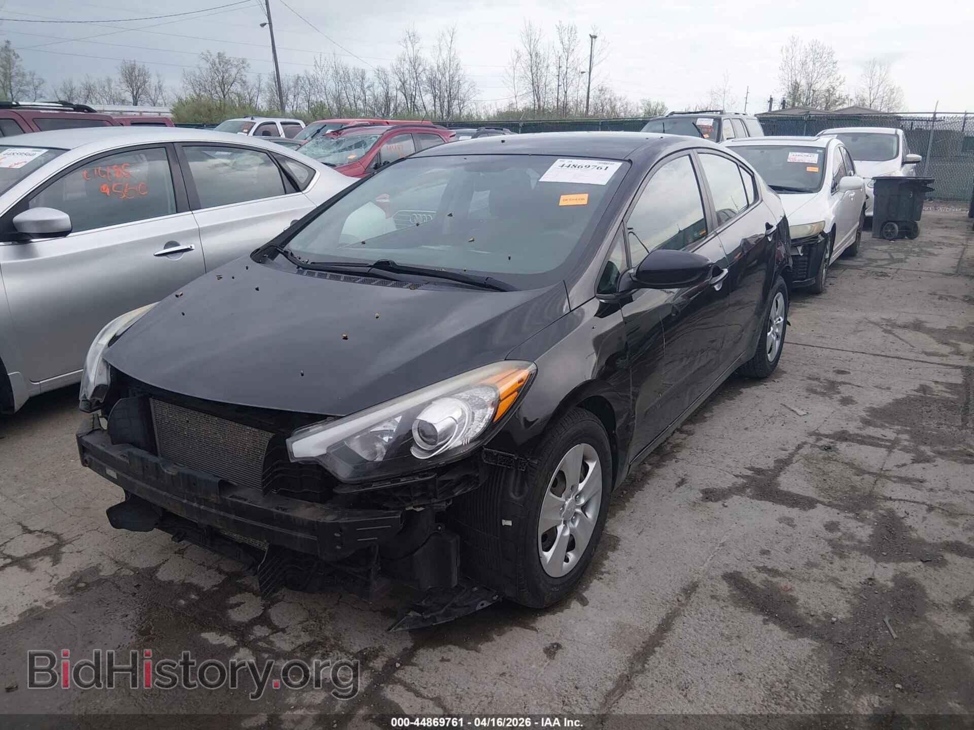 2016 KIA FORTE - VIN: KNAFK4A67G5613046 - Фото 2