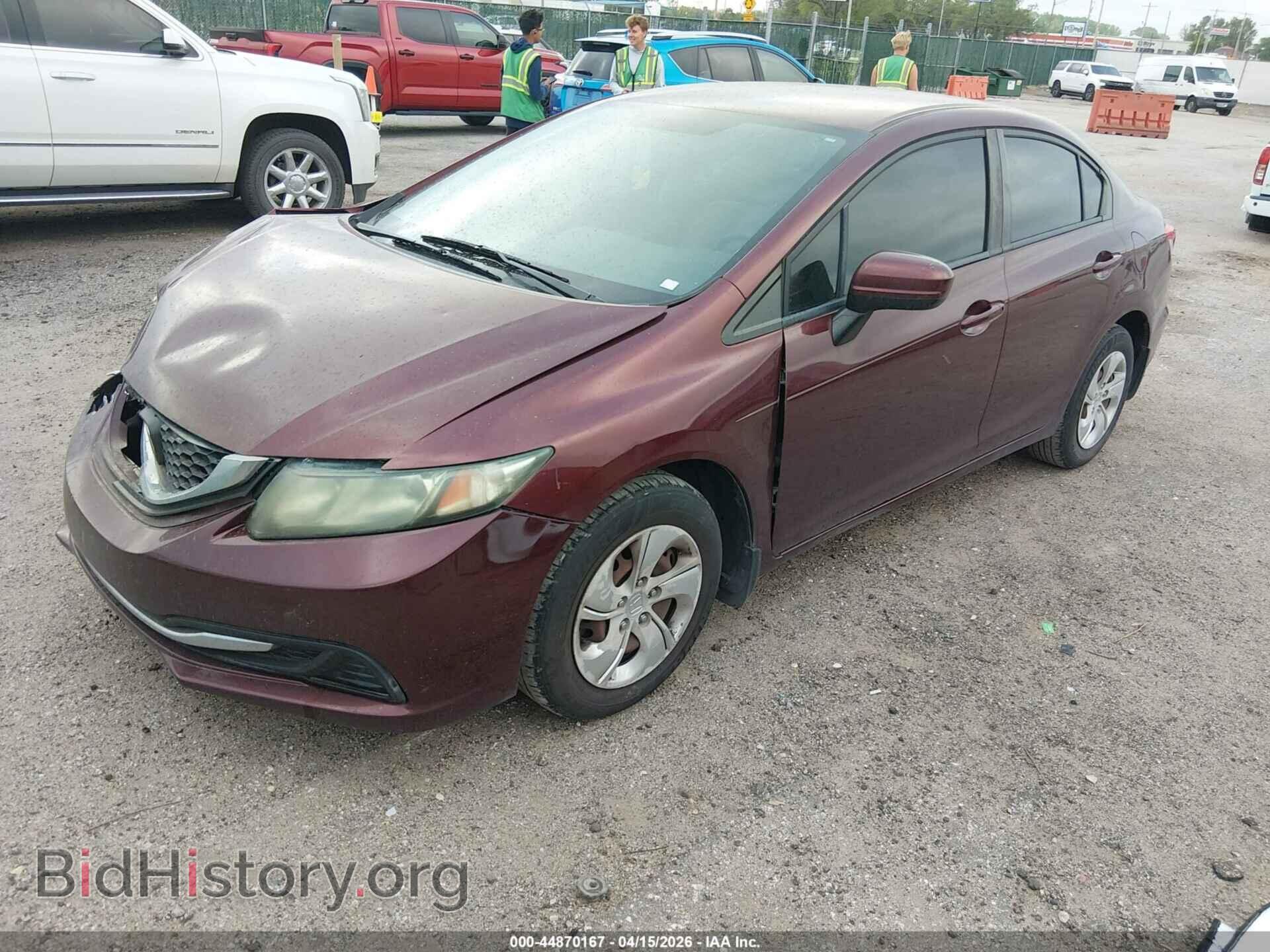 2014 HONDA CIVIC - VIN: 19XFB2F59EE078679 - Фото 2