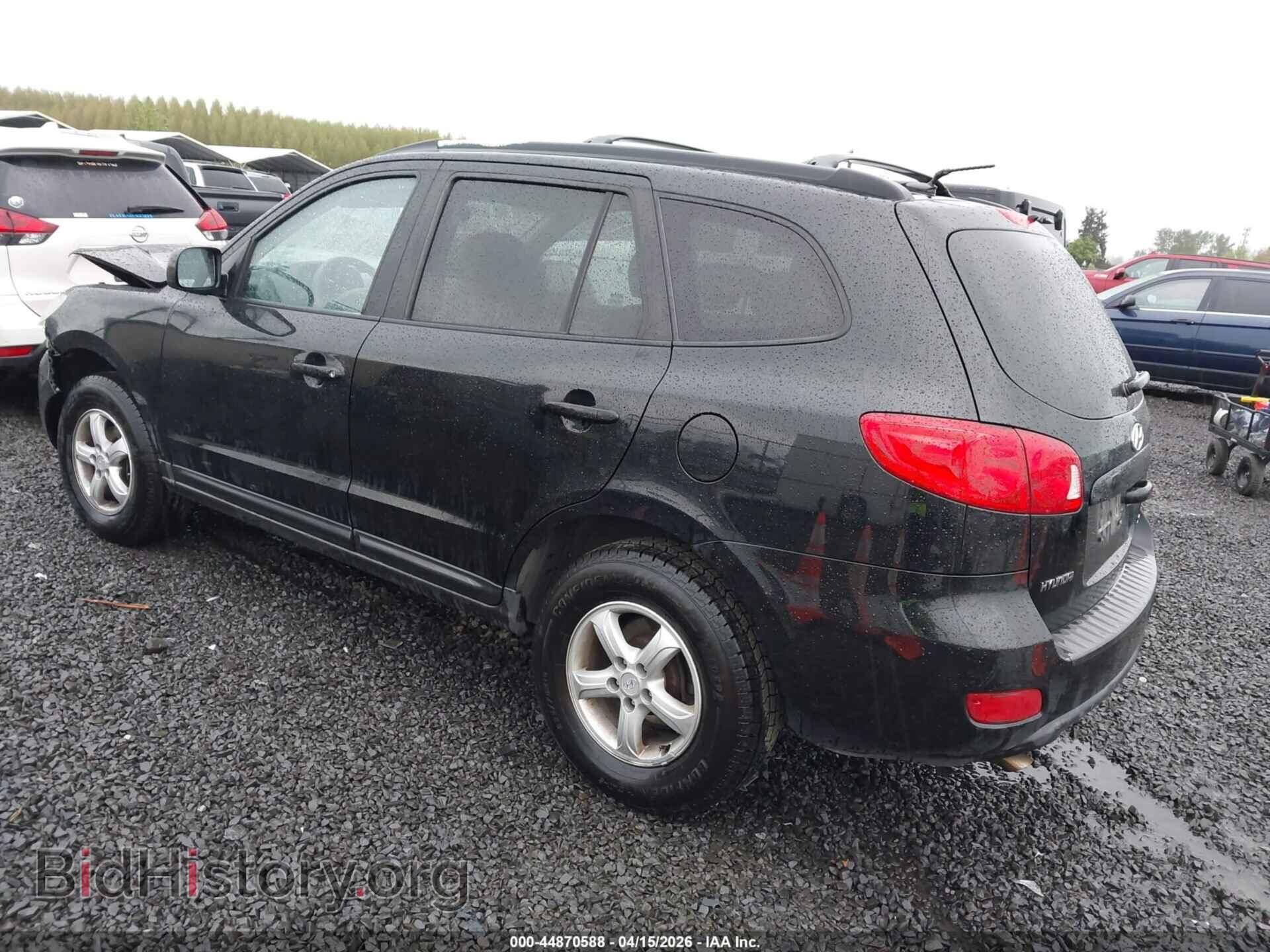 2008 HYUNDAI SANTA FE - VIN: 5NMSG73D68H190104 - Фото 3