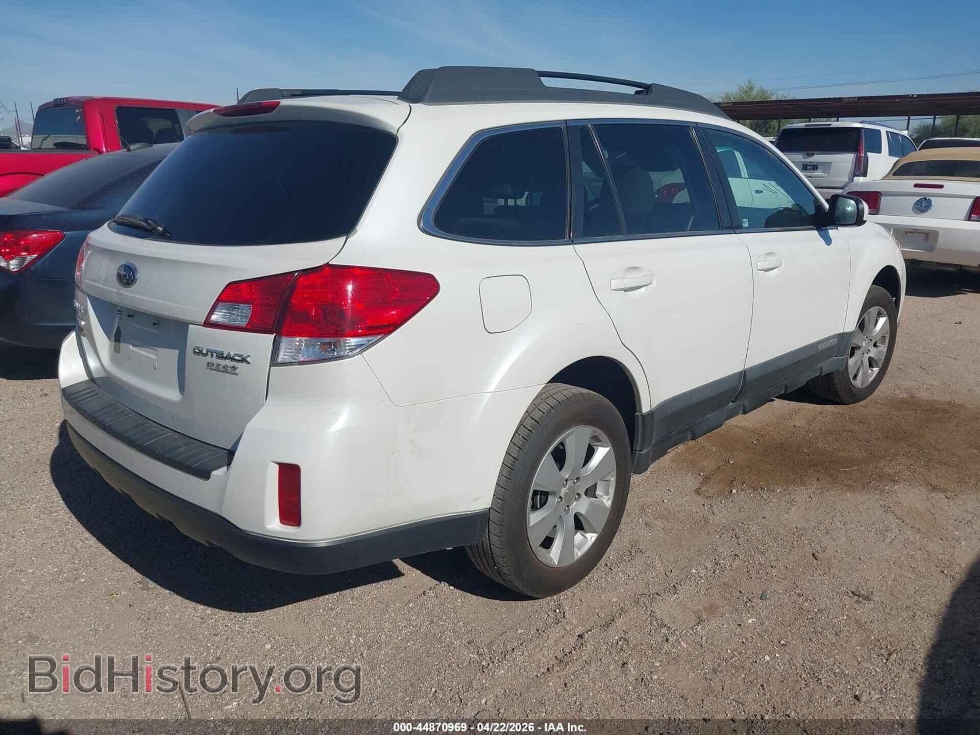 2012 SUBARU OUTBACK - VIN: 4S4BRBCC5C3291612 - Photo 4