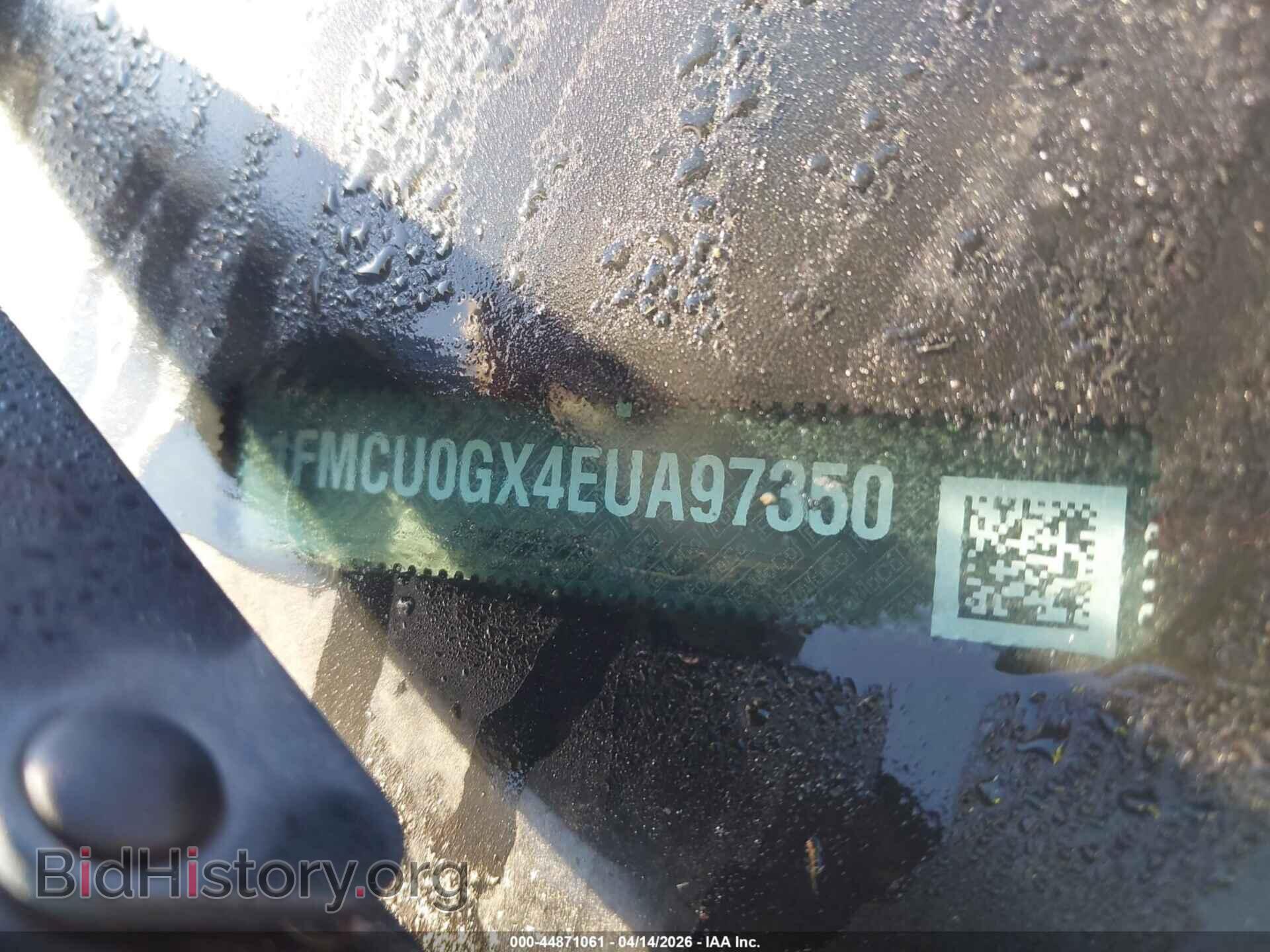 2014 FORD ESCAPE - VIN: 1FMCU0GX4EUA97350 - Фото 9
