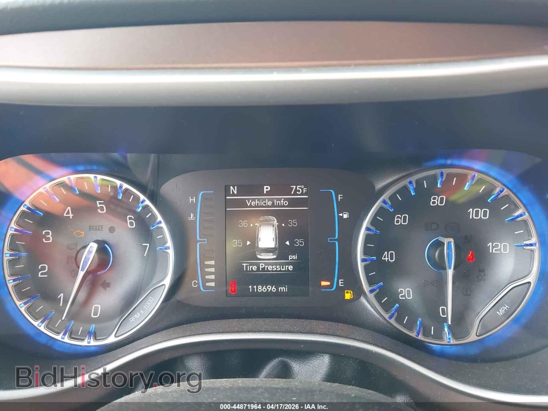 2017 CHRYSLER PACIFICA - VIN: 2C4RC1BG7HR745134 - Фото 7