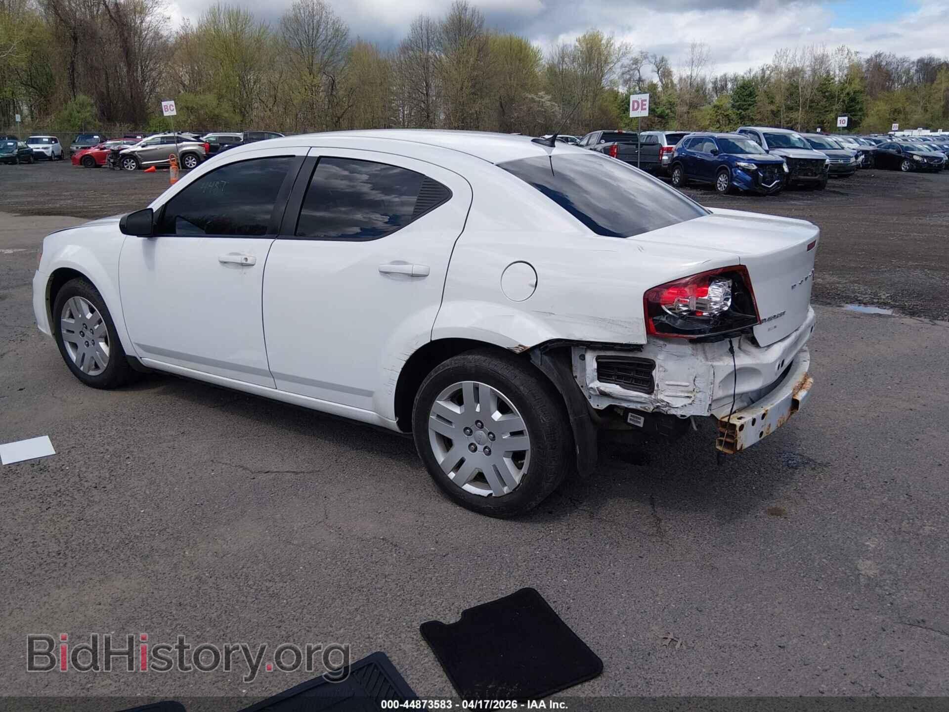 2013 DODGE AVENGER - VIN: 1C3CDZAB9DN512164 - Фото 3