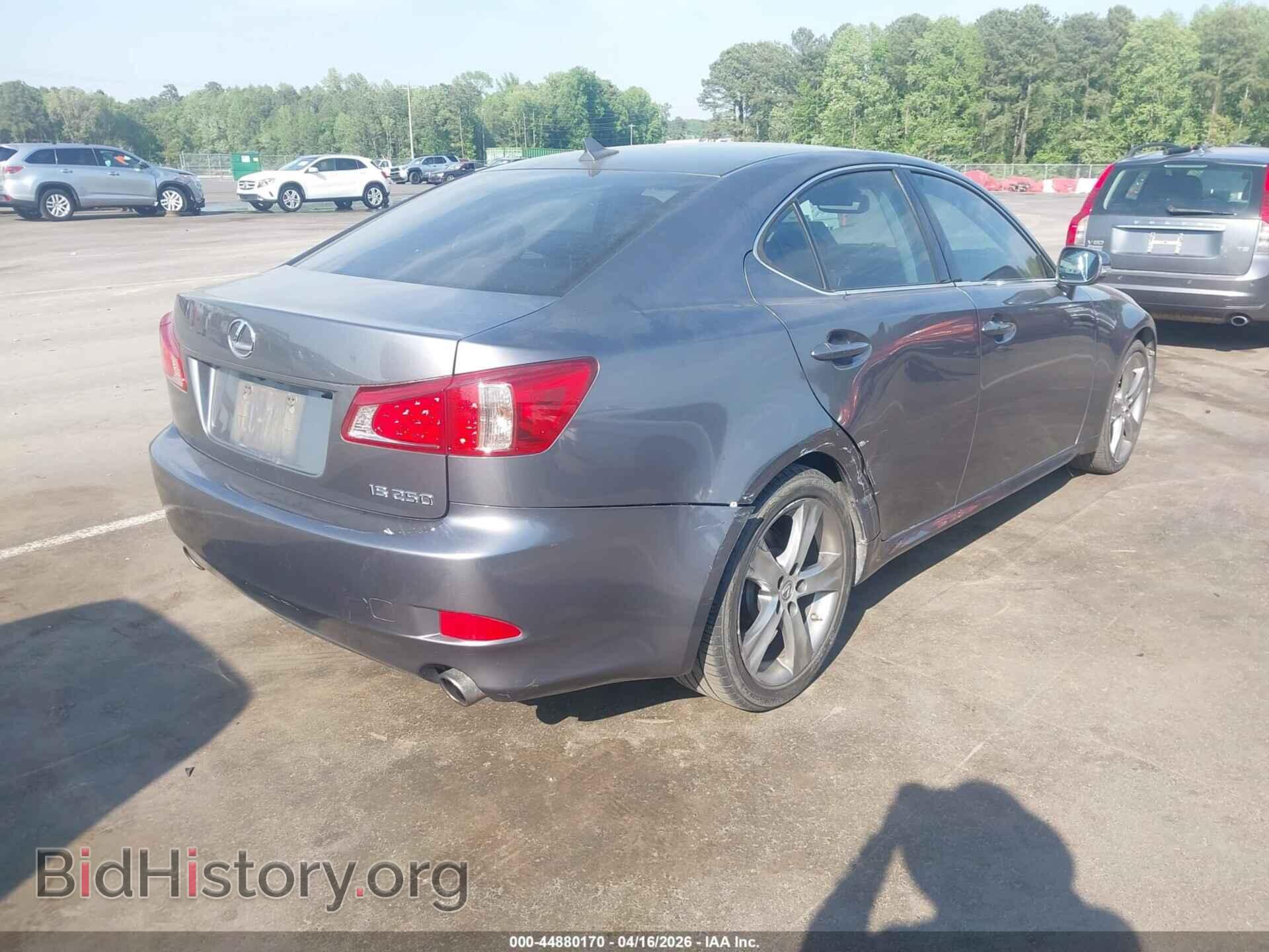 2013 LEXUS IS 250 - VIN: JTHBF5C26D5191495 - Фото 4