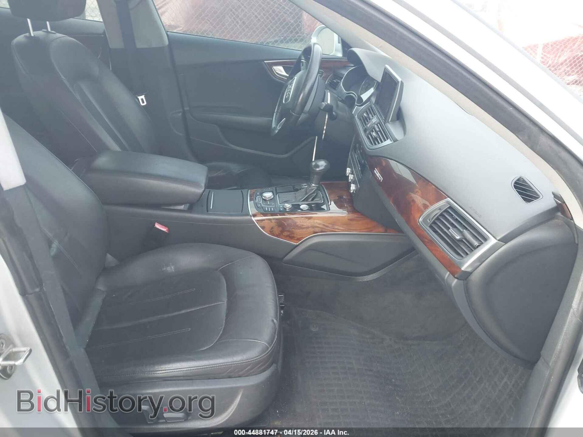 2012 AUDI A7 - VIN: WAUSGAFC4CN001409 - Фото 5