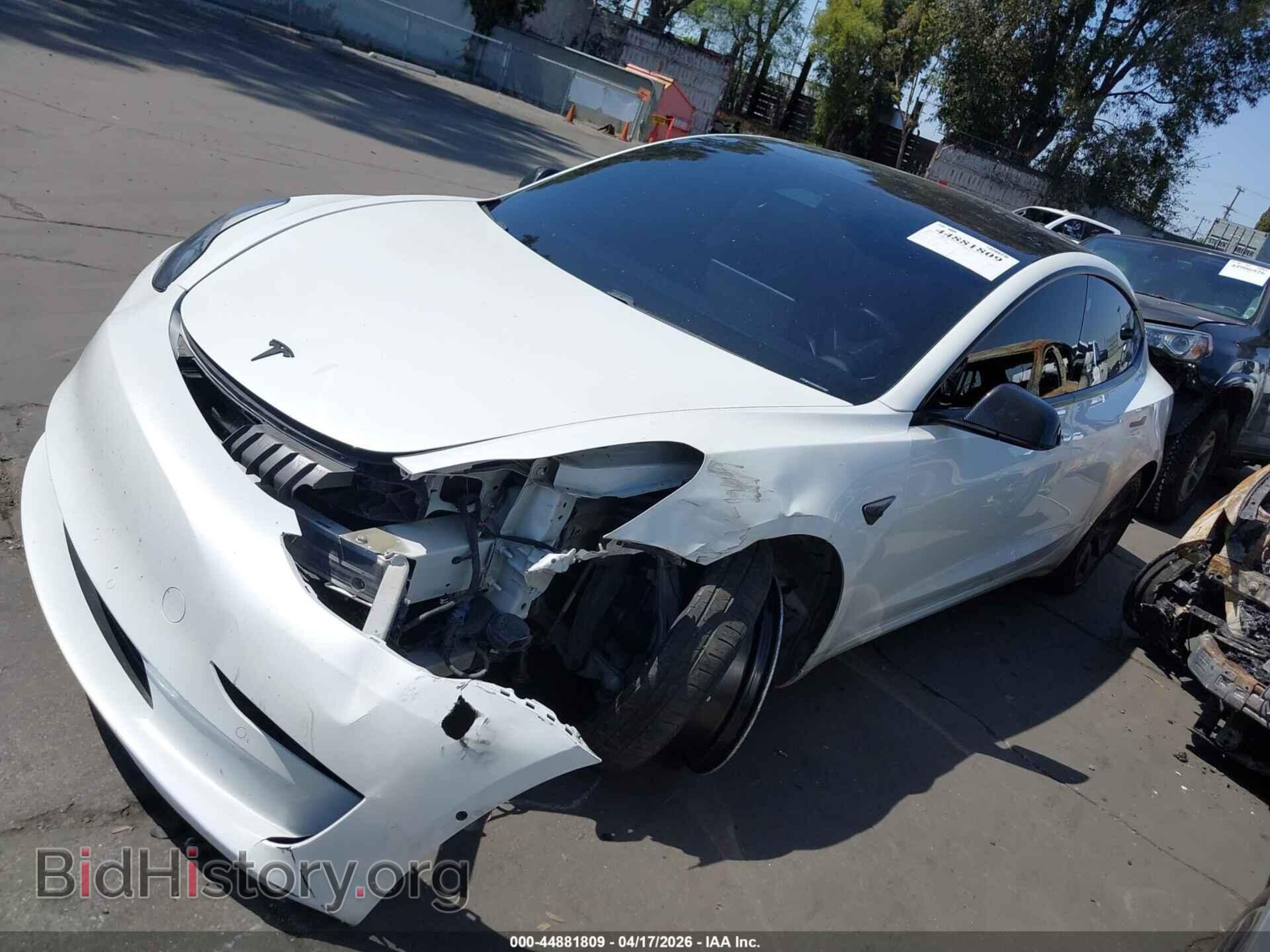 2021 TESLA MODEL 3 - VIN: 5YJ3E1EB8MF072683 - Фото 2