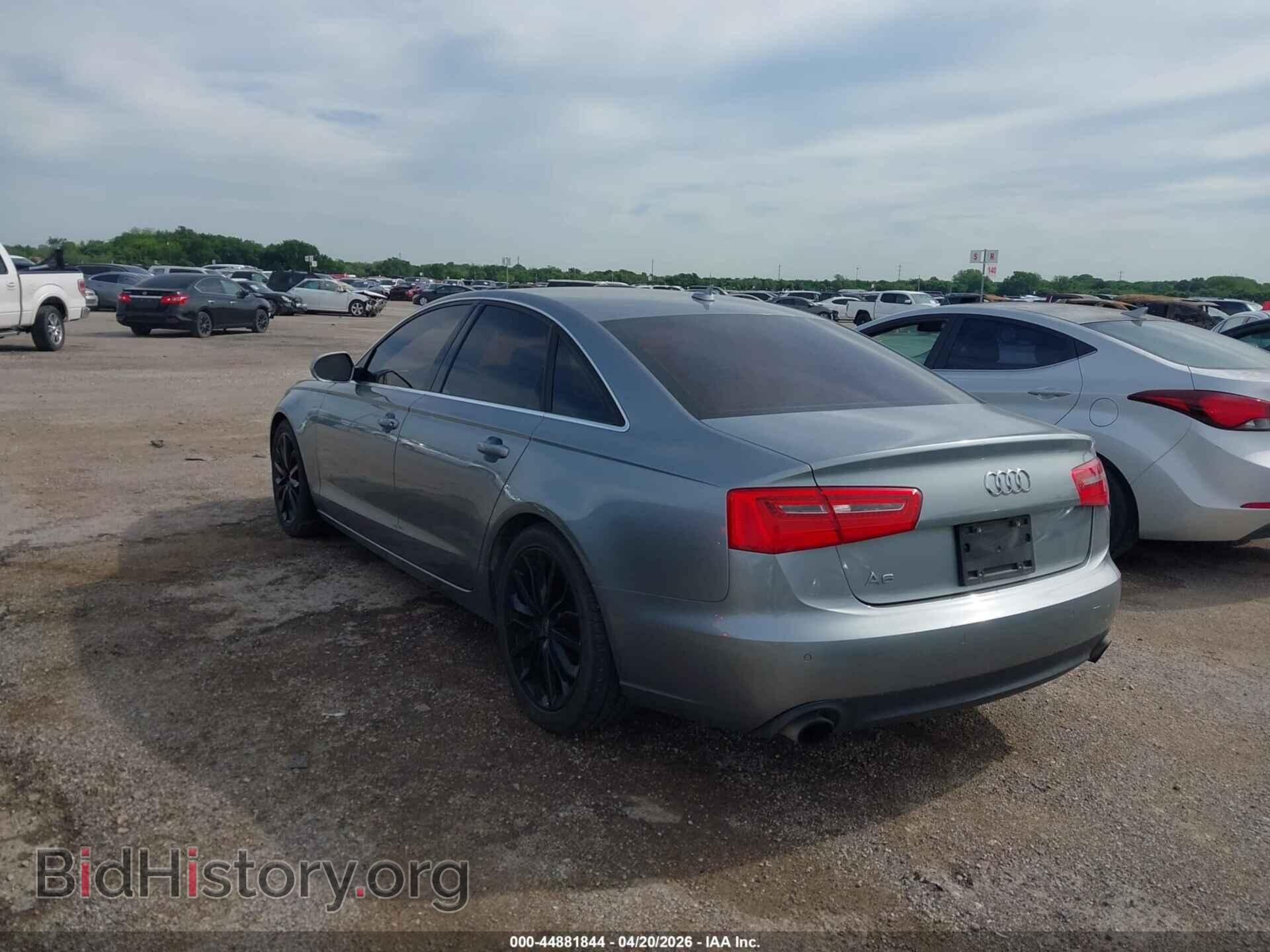 2013 AUDI A6 - VIN: WAUGFAFC1DN030974 - Фото 3