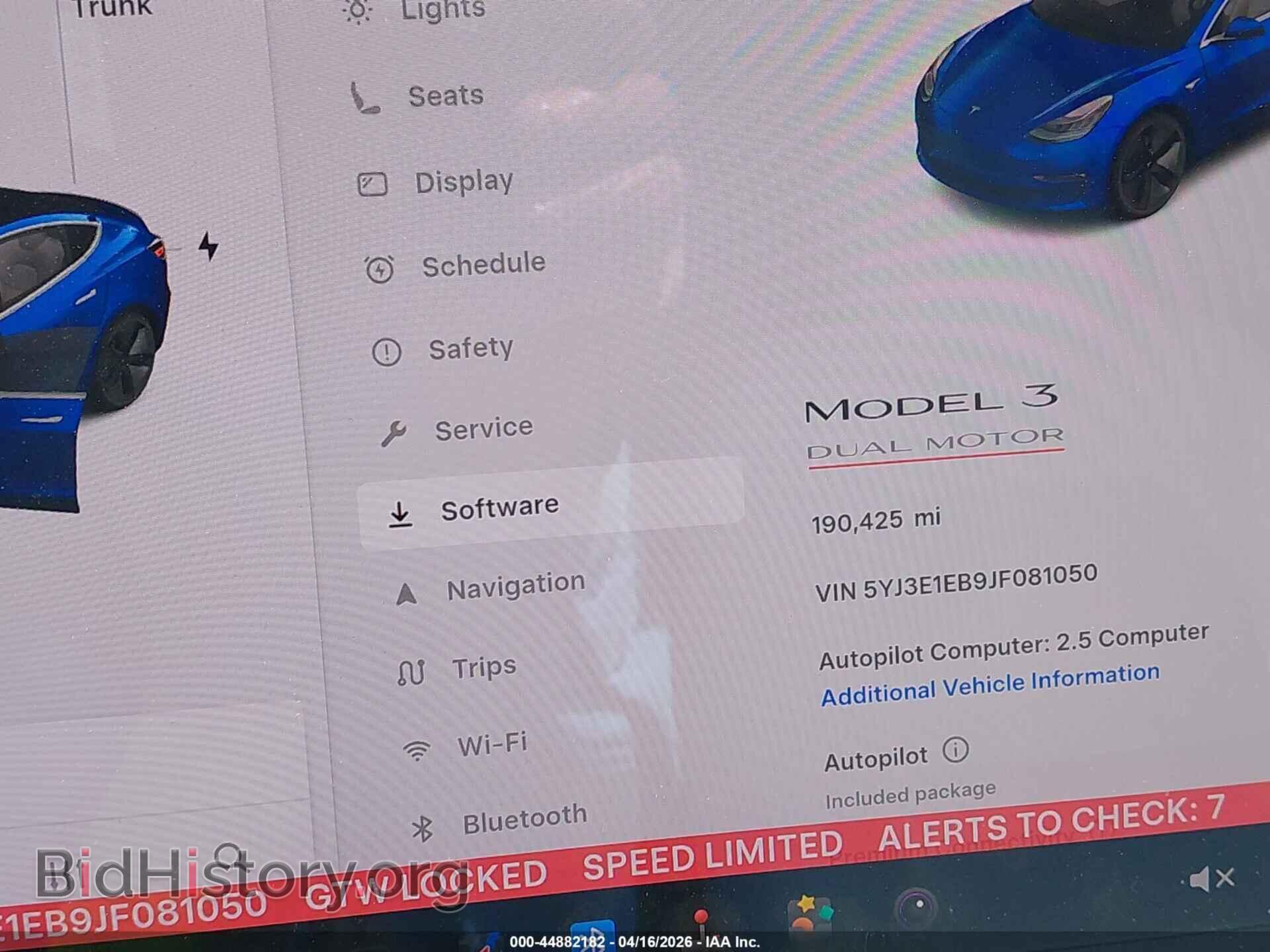2018 TESLA MODEL 3 - VIN: 5YJ3E1EB9JF081050 - Photo 7