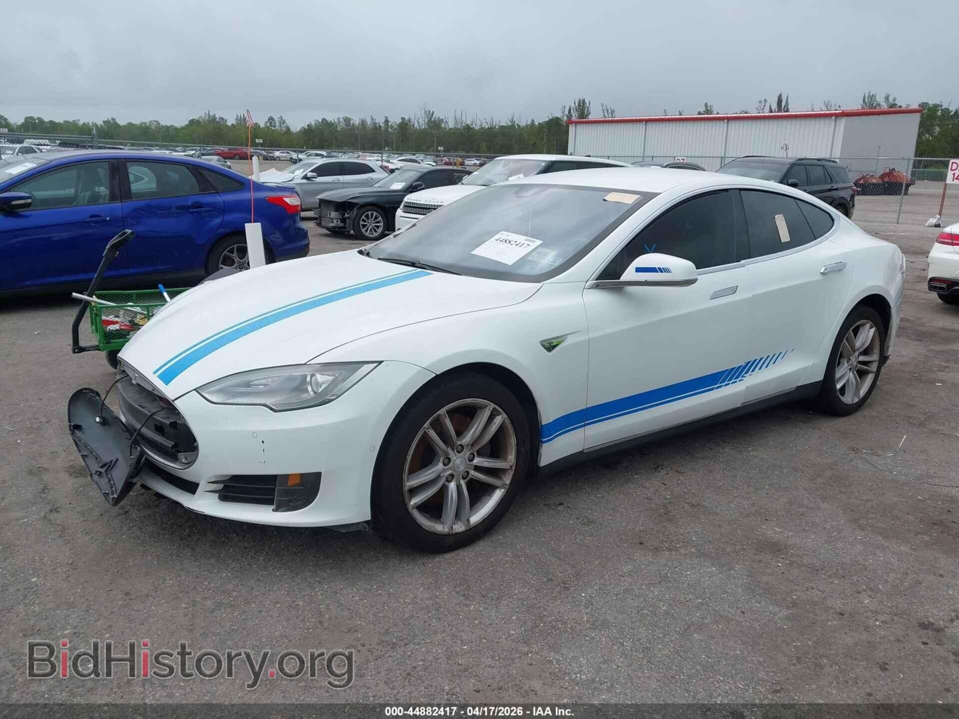 2015 TESLA MODEL S - VIN: 5YJSA1E17FF101950 - Photo 2