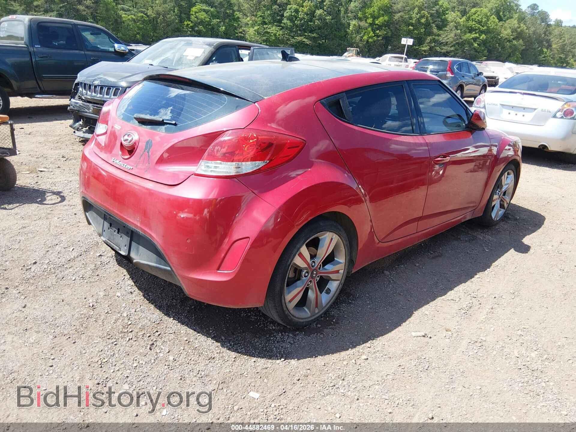 2012 HYUNDAI VELOSTER - VIN: KMHTC6AD7CU071911 - Фото 4