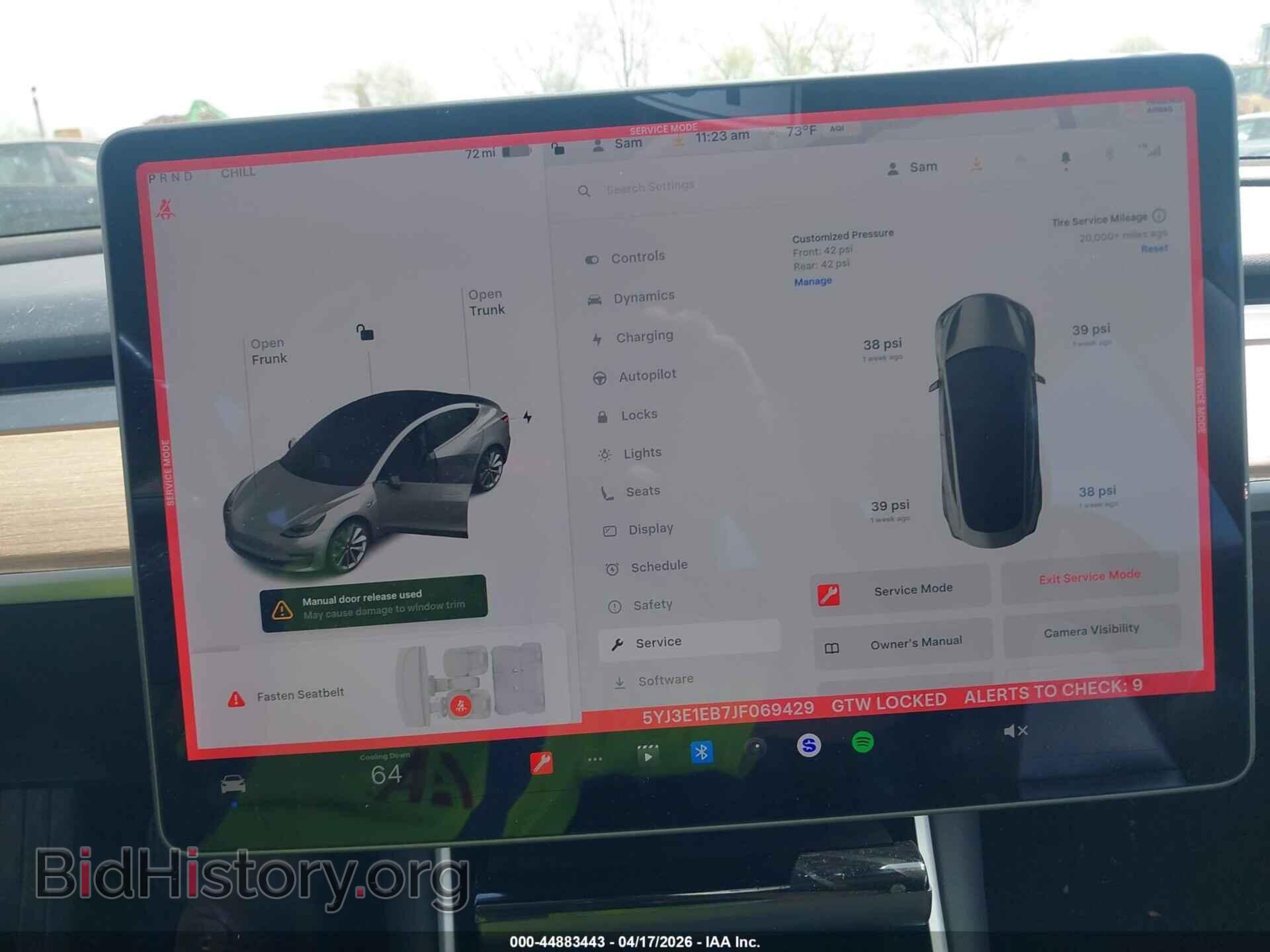 2018 TESLA MODEL 3 - VIN: 5YJ3E1EB7JF069429 - Photo 18