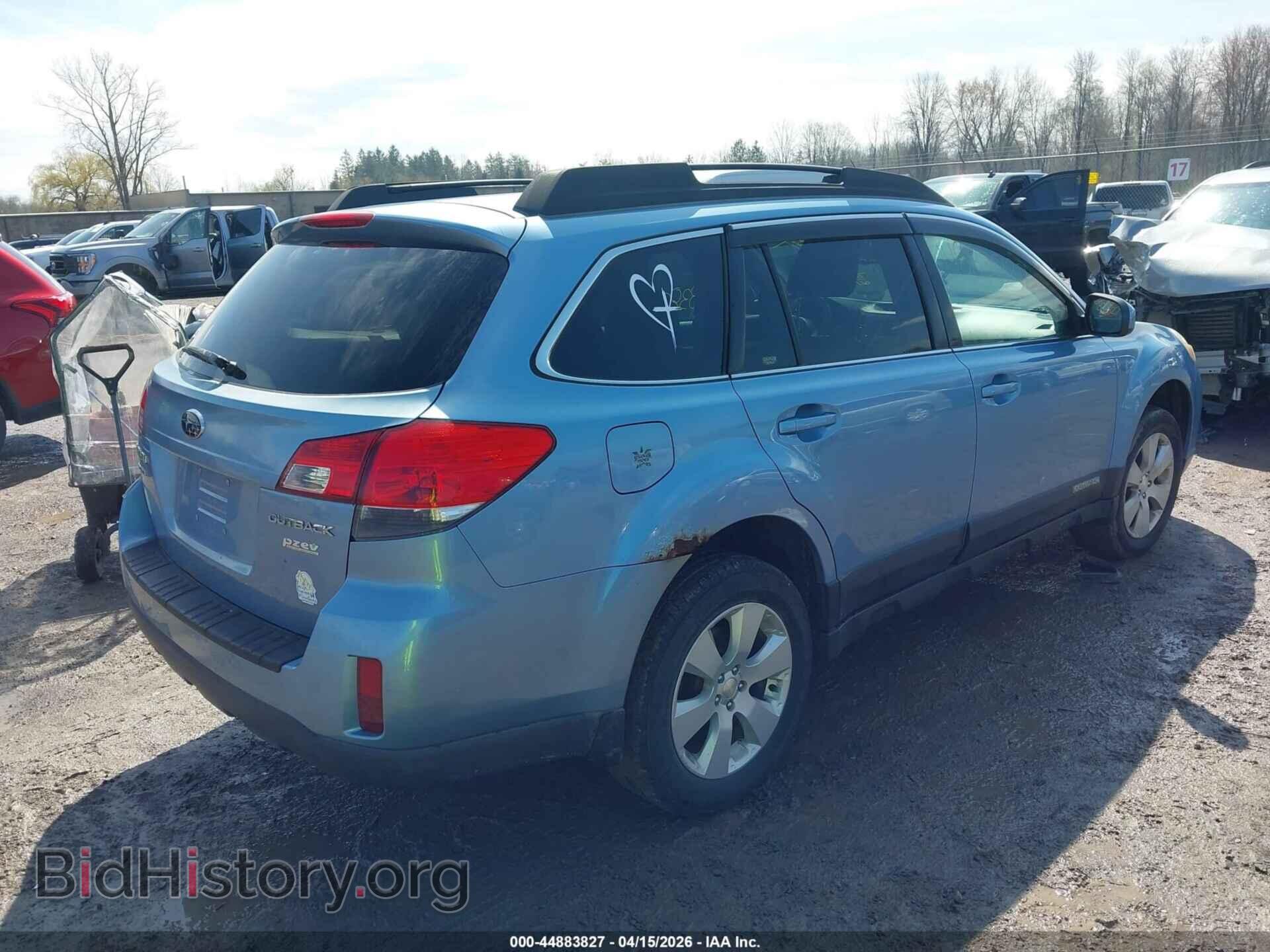 2012 SUBARU OUTBACK - VIN: 4S4BRBCC7C3282958 - Фото 4