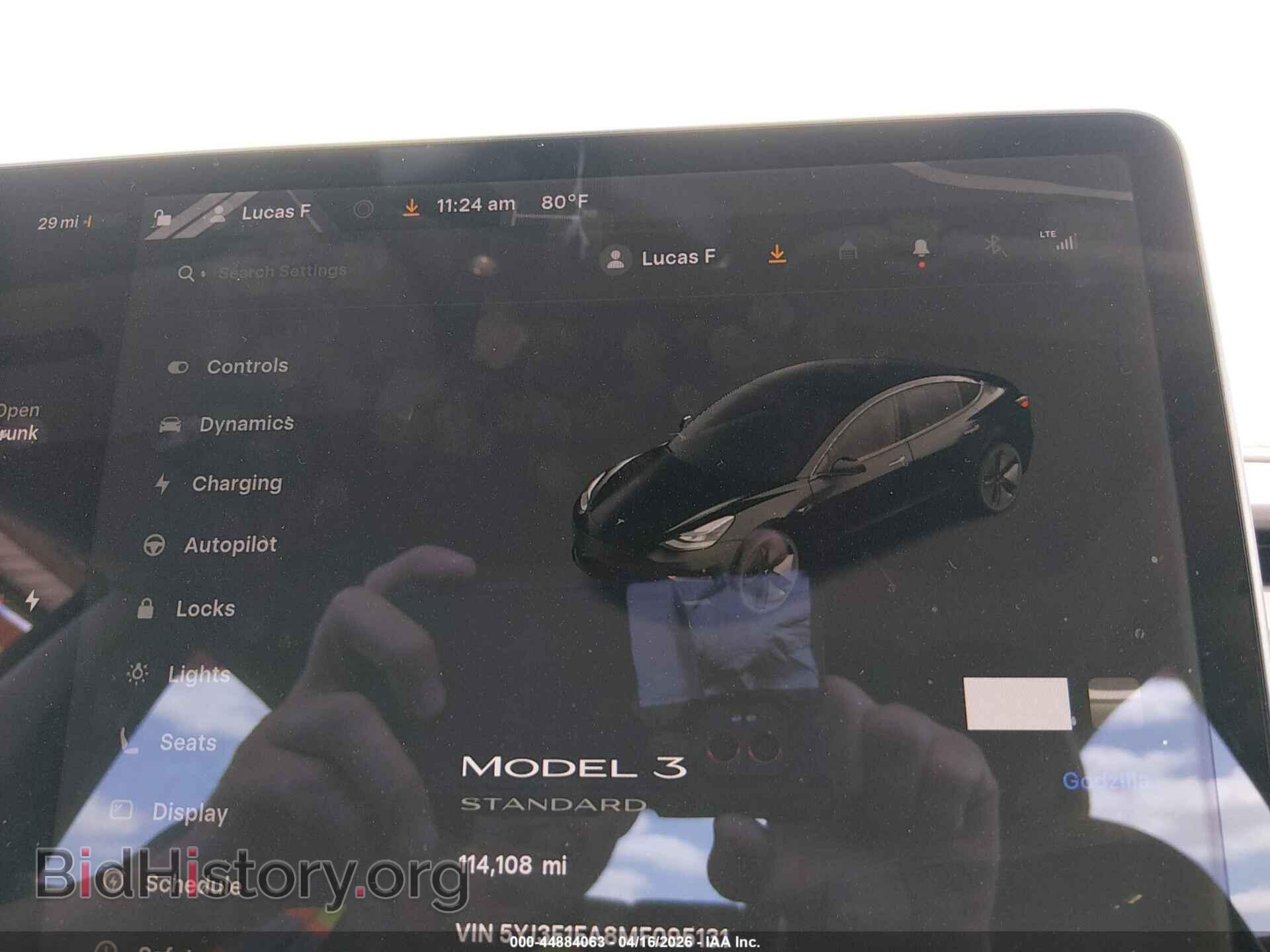 2021 TESLA MODEL 3 - VIN: 5YJ3E1EA8MF095131 - Фото 7