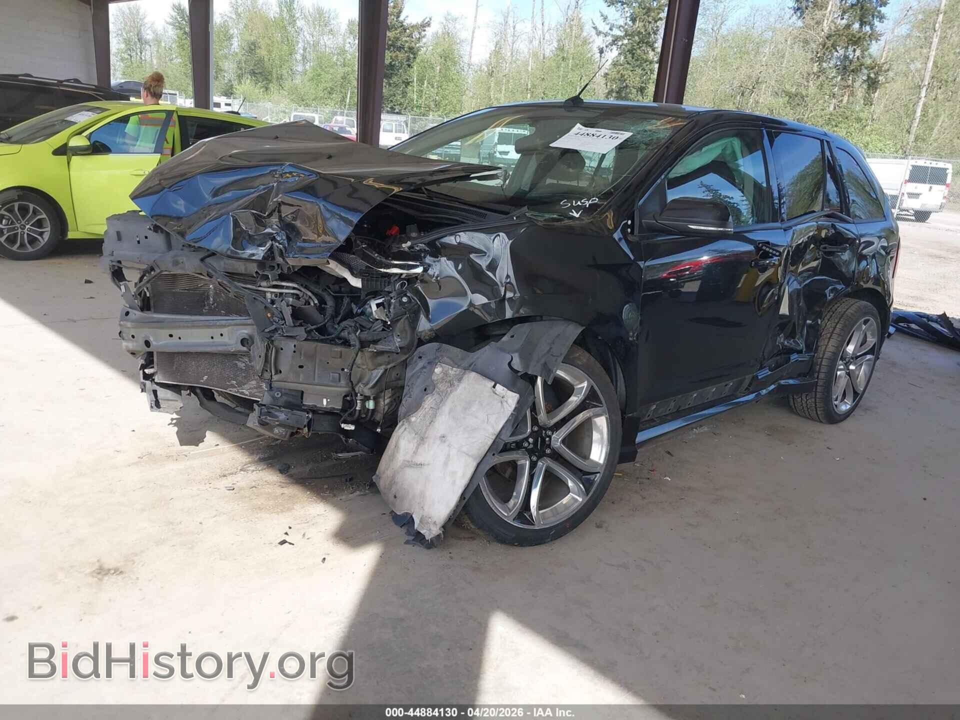 2014 FORD EDGE - VIN: 2FMDK4AK3EBA47804 - Фото 2