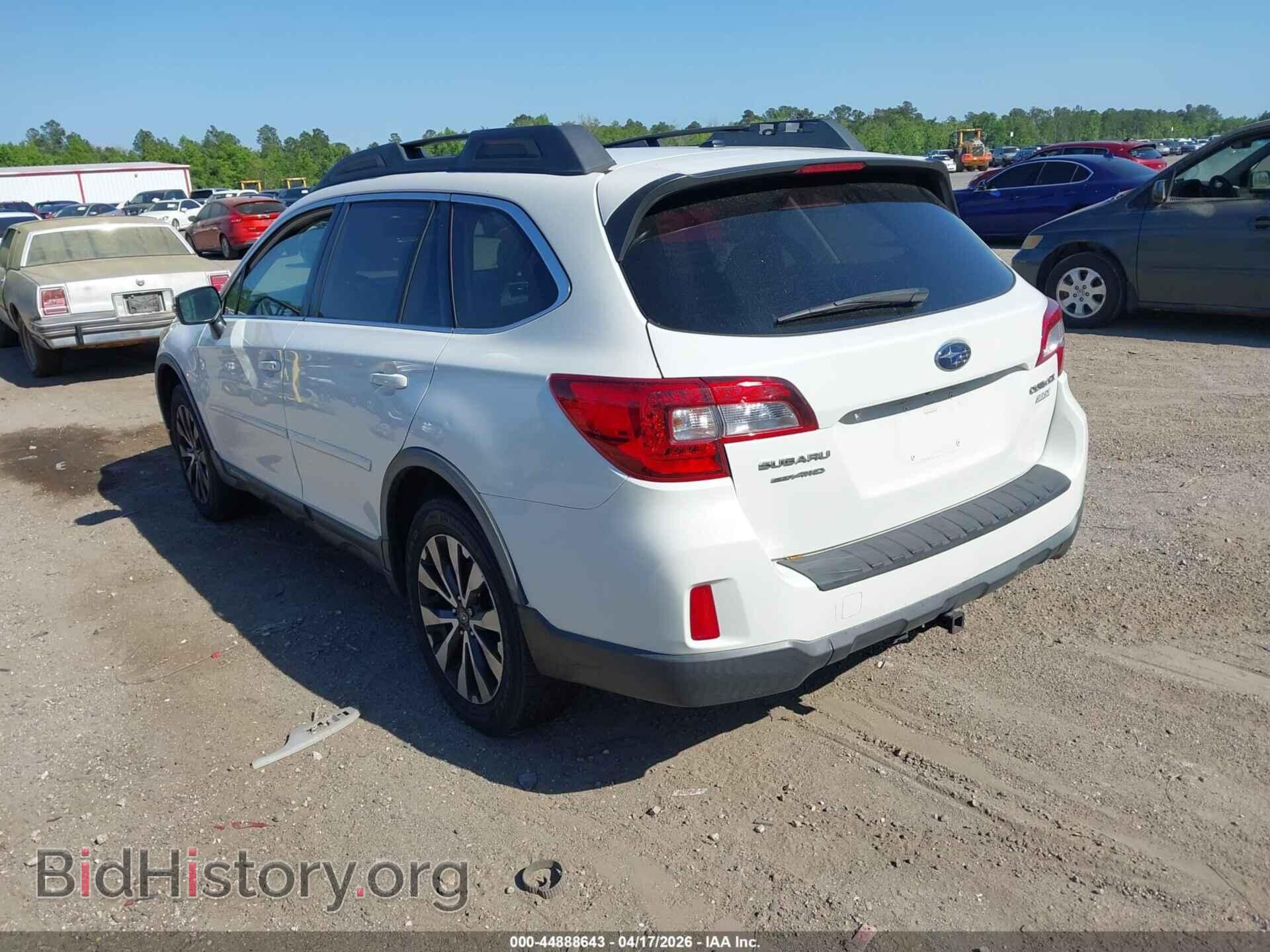 2015 SUBARU OUTBACK - VIN: 4S4BSBNC0F3294567 - Фото 3