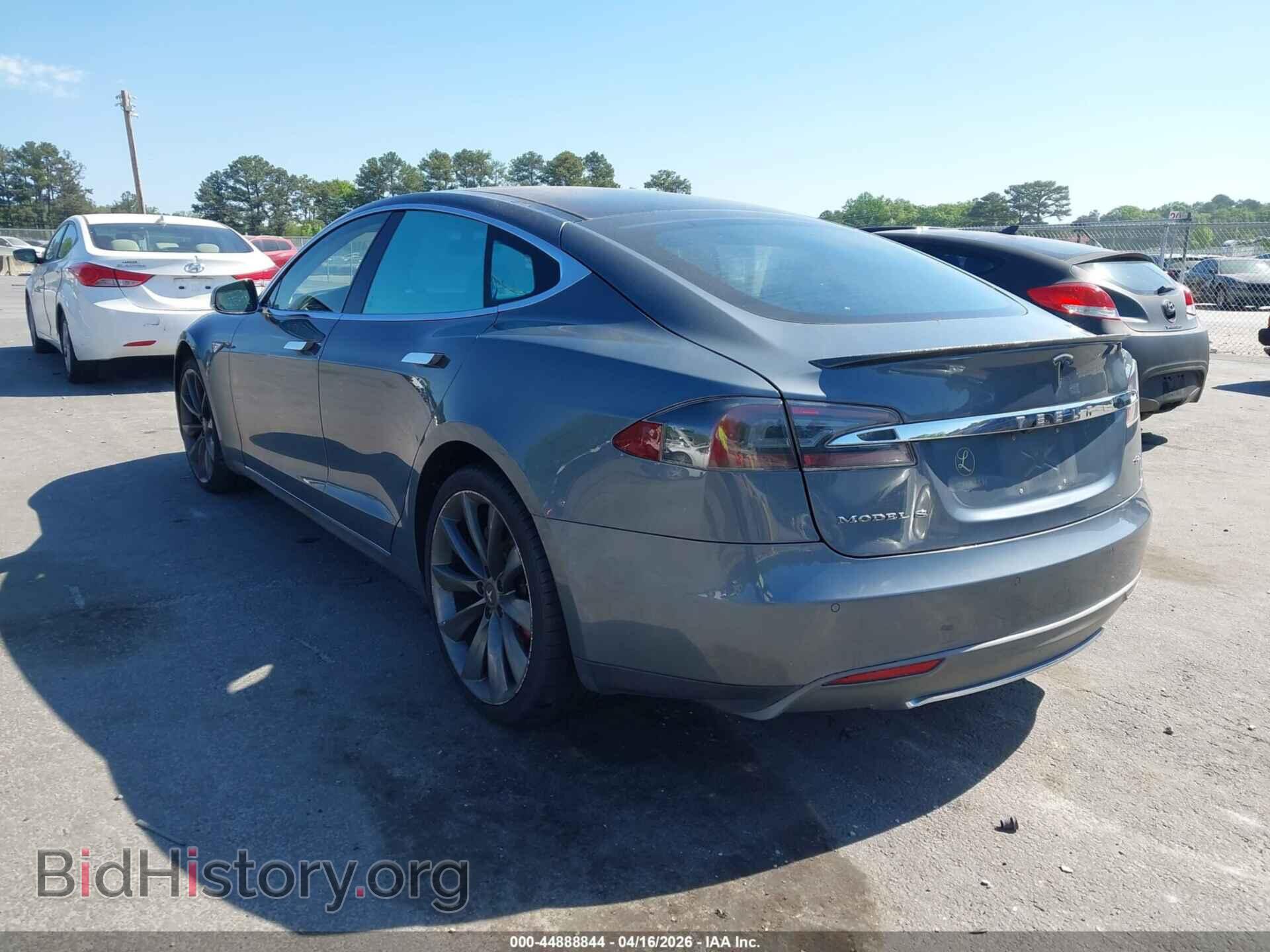 2014 TESLA MODEL S - VIN: 5YJSA1H17EFP40517 - Фото 3