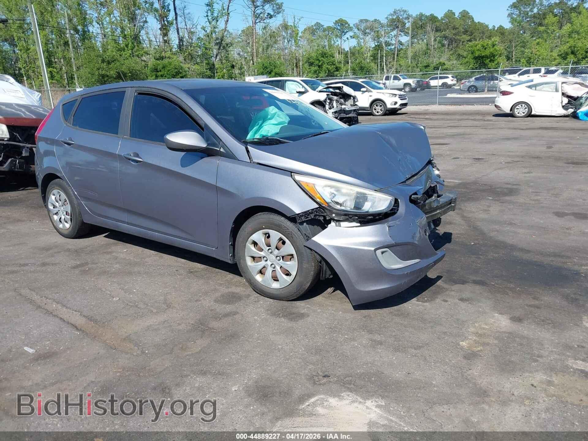 Фотография KMHCT5AE1HU345727 - HYUNDAI ACCENT 2017