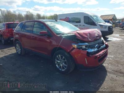 2013 Ford EDGE SEL, red — VIN 2FMDK4JC5DBA57497, IAAI