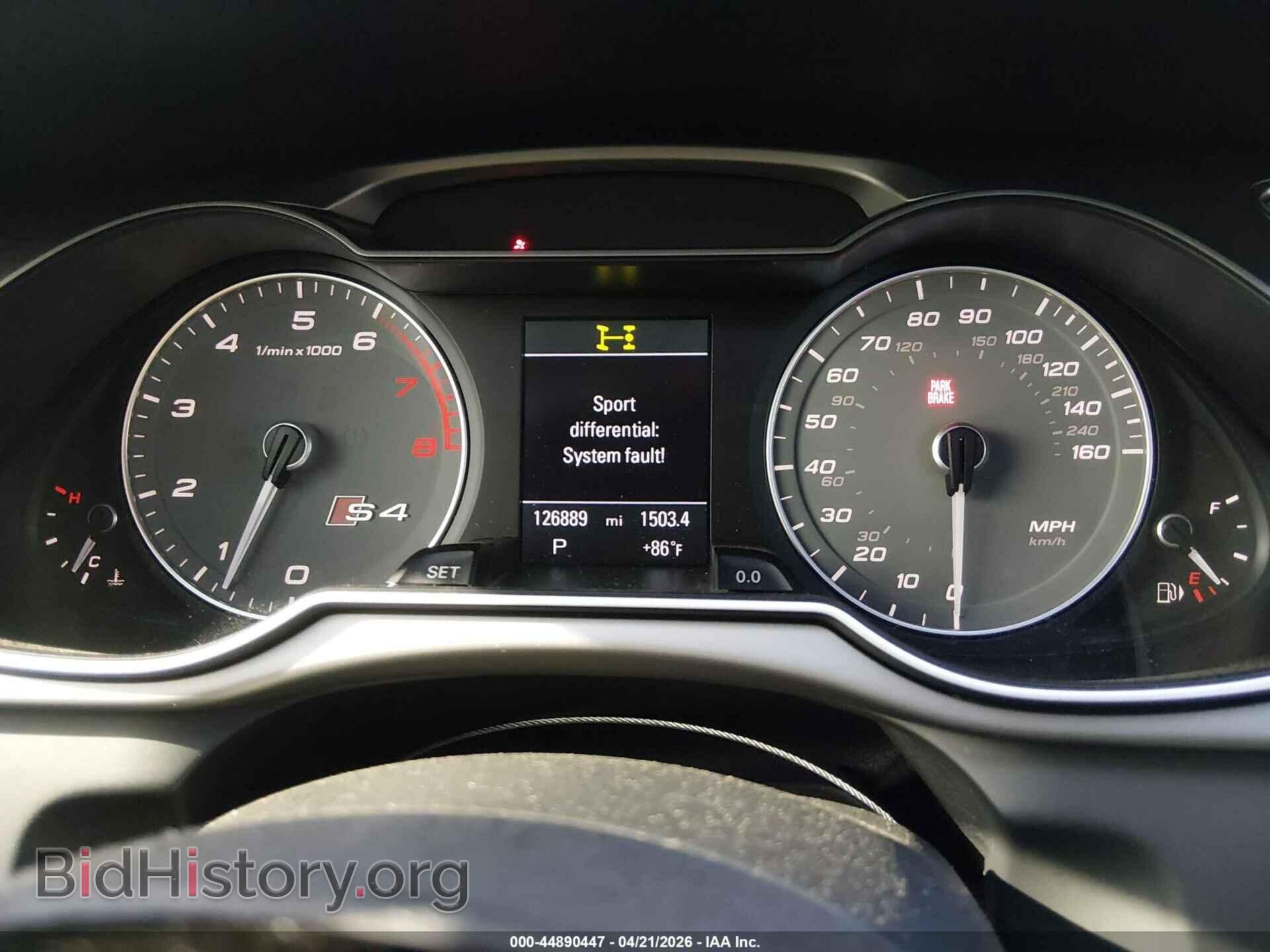 2014 AUDI S4 - VIN: WAUKGAFL7EA043941 - Фото 7
