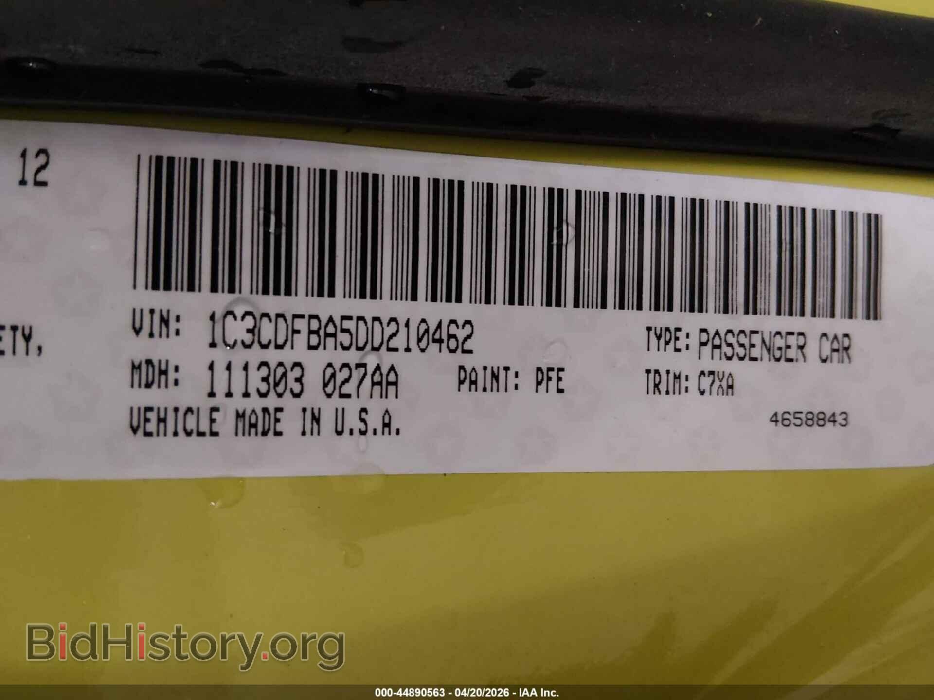 2013 DODGE DART - VIN: 1C3CDFBA5DD210462 - Photo 9