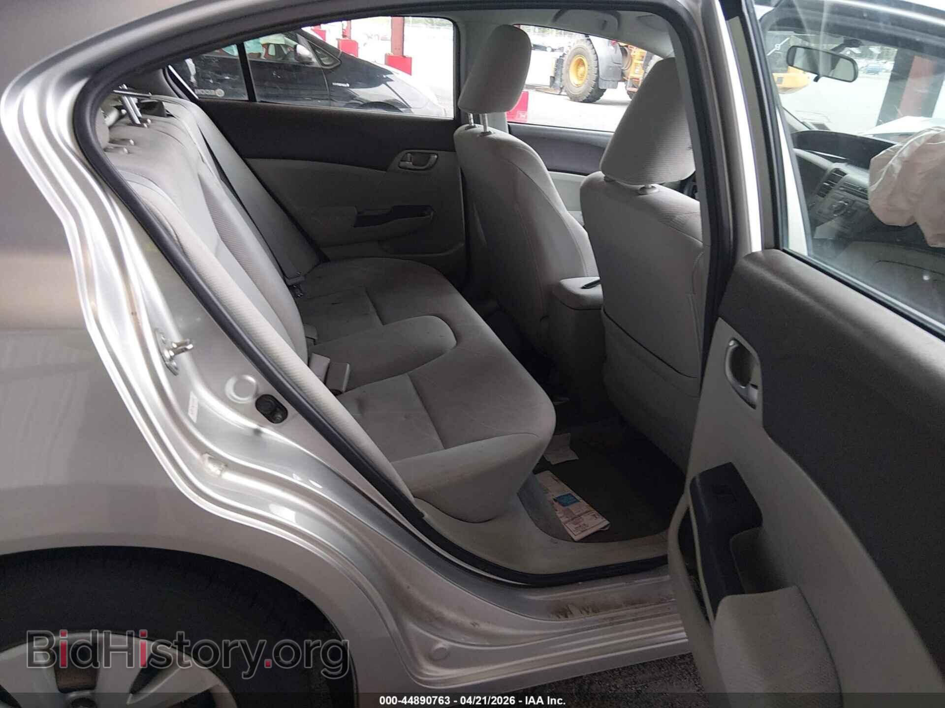 2012 HONDA CIVIC - VIN: 2HGFB2F56CH330441 - Фото 8