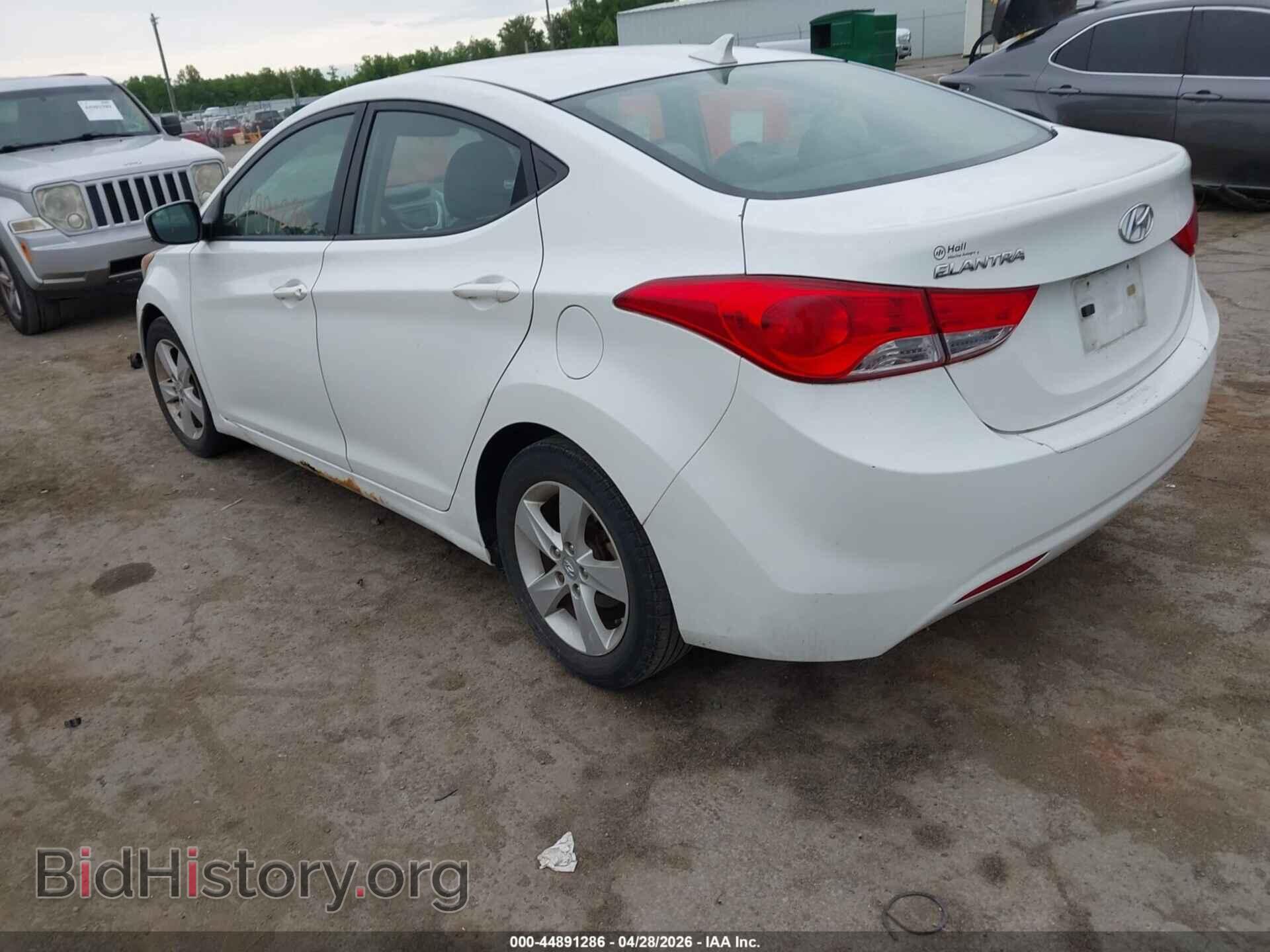 2012 HYUNDAI ELANTRA - VIN: 5NPDH4AE3CH063063 - Фото 3