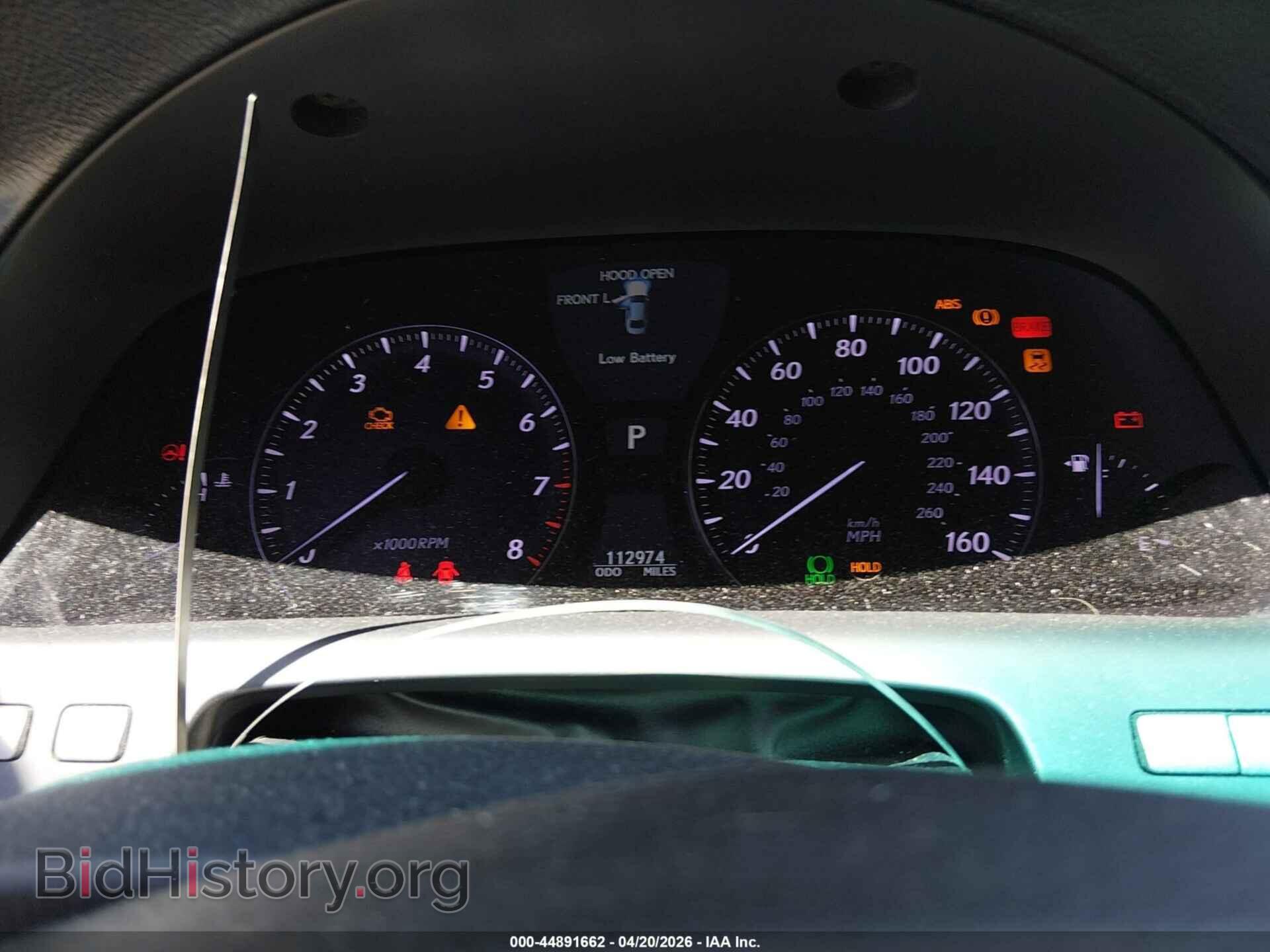 2010 LEXUS LS - VIN: JTHBL5EF3A5092752 - Фото 7