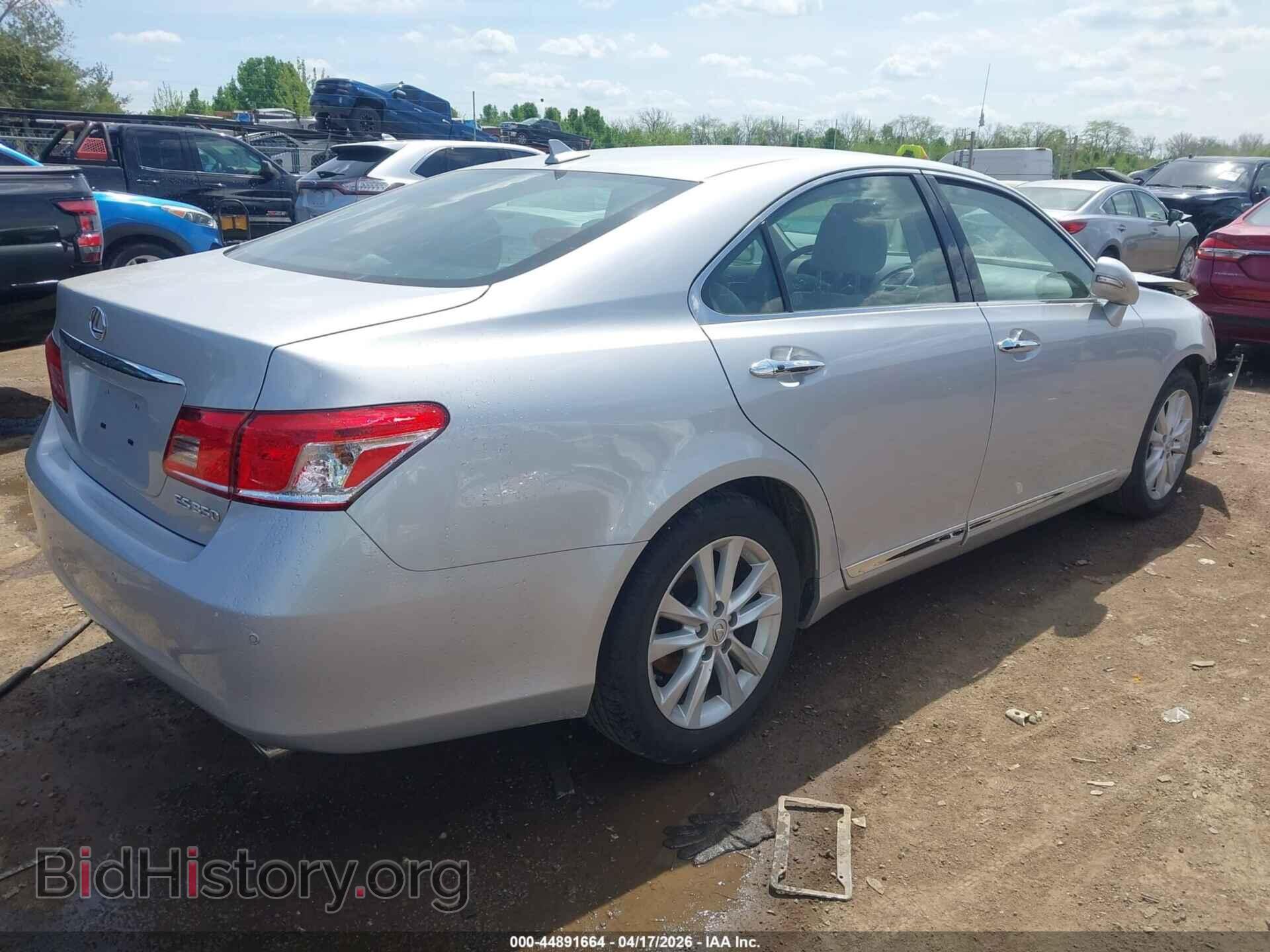 2011 LEXUS ES - VIN: JTHBK1EG2B2448809 - Фото 4