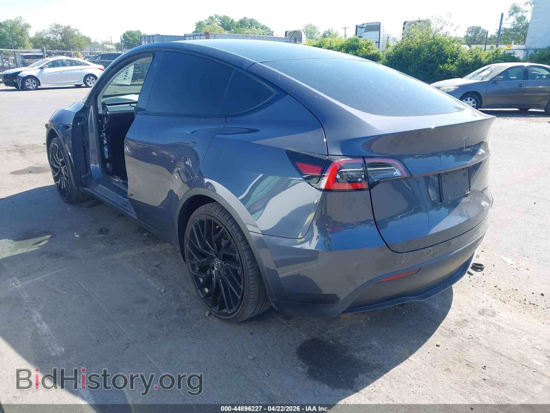 2021 TESLA MODEL Y - VIN: 5YJYGDED4MF106198 - Фото 3